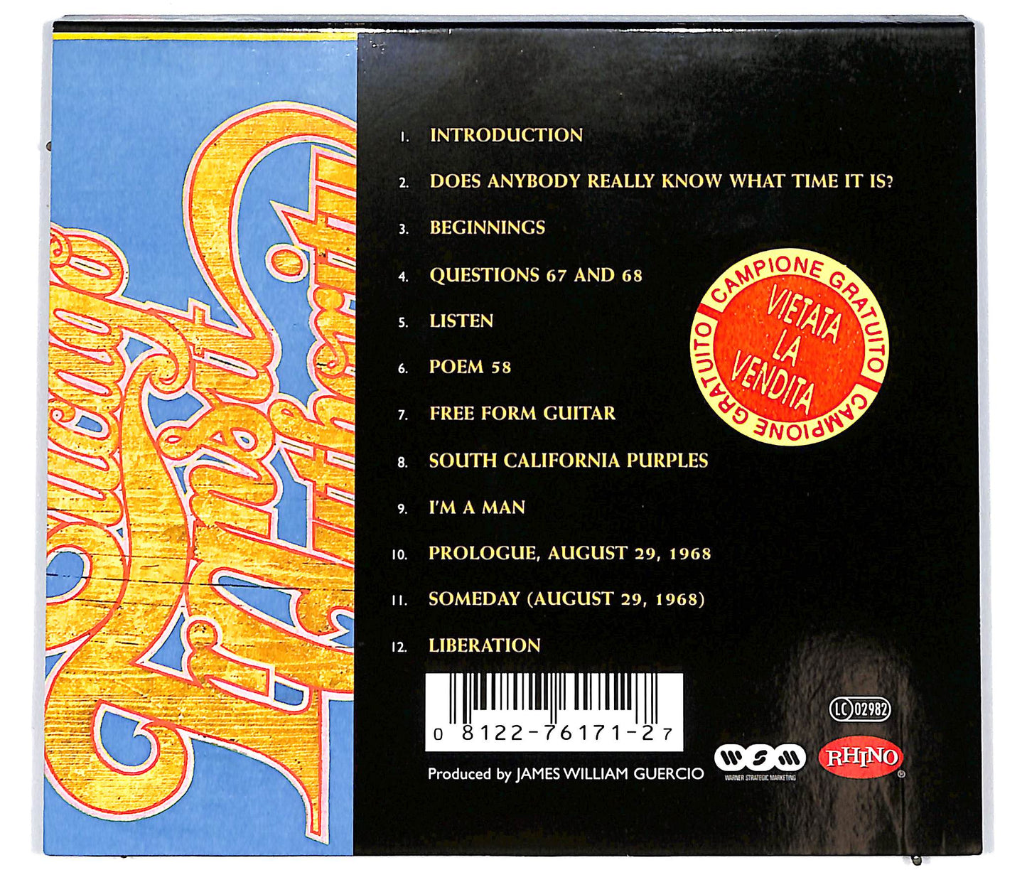 EBOND Chicago Transit Authority - Chicago Transit Authority Digipack CD CD095629