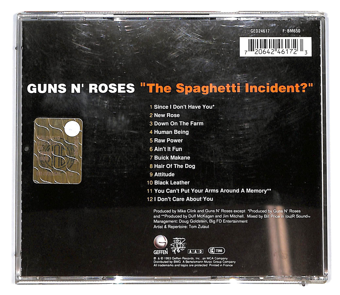 EBOND Guns N' Roses - The Spaghetti Incident CD CD095653