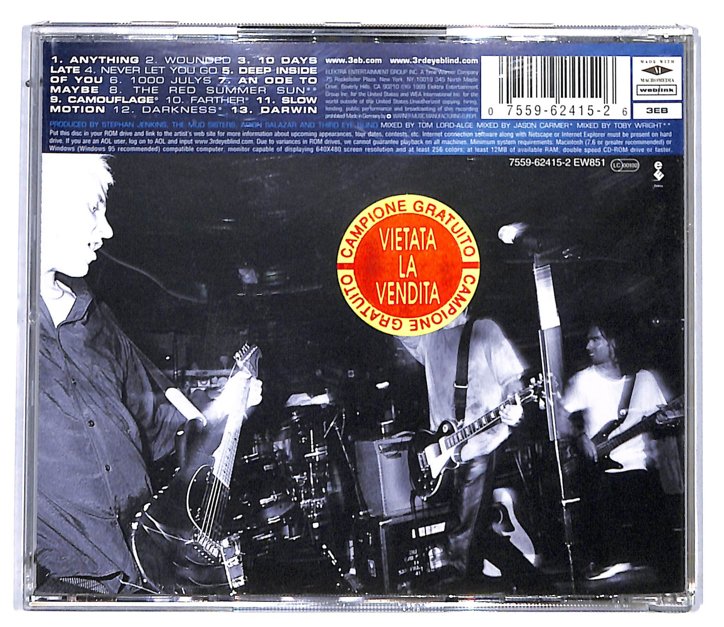 EBOND Third Eye Blind - Blue CD CD095713