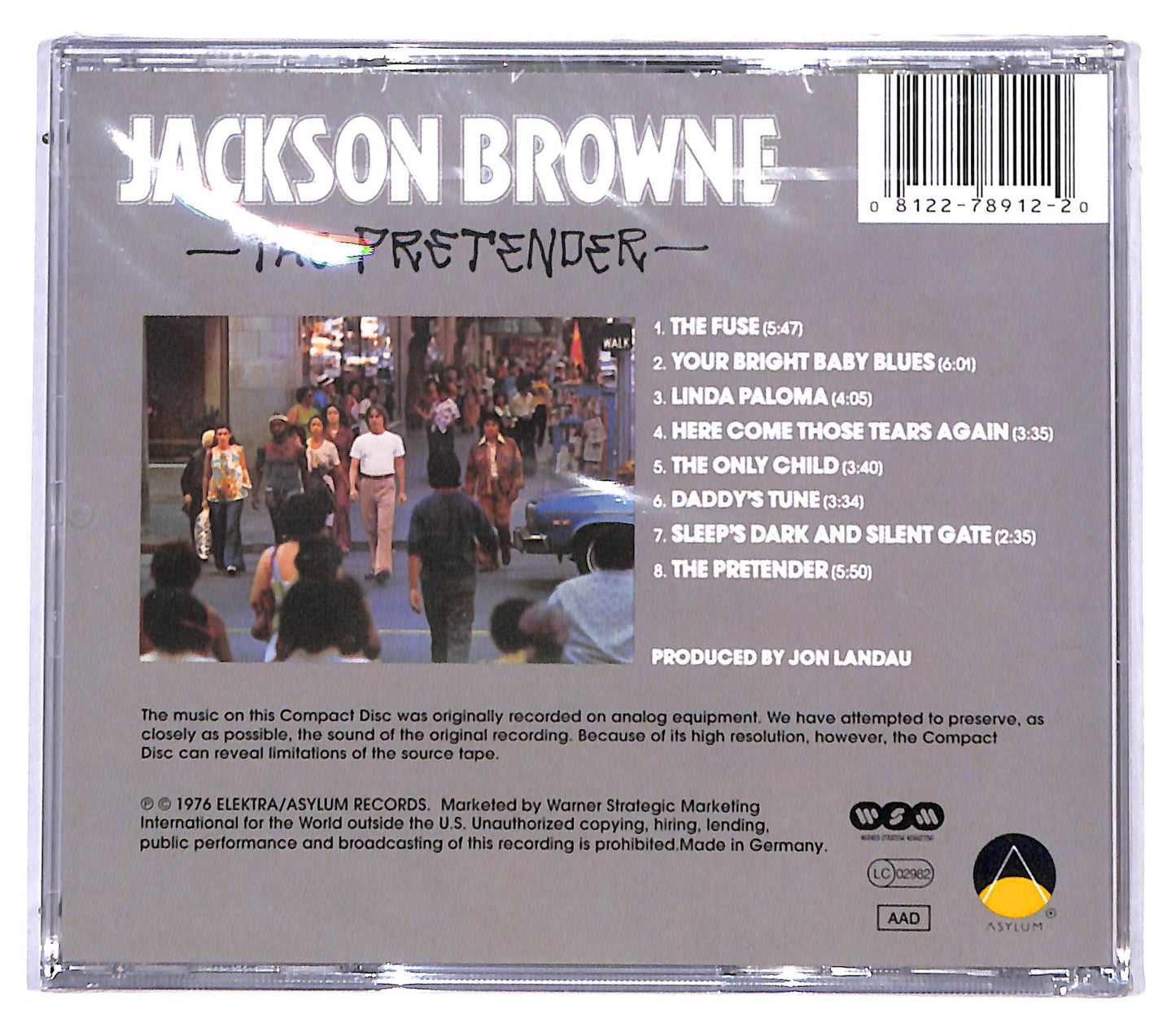 EBOND Jackson Browne - The Pretender CD CD095752