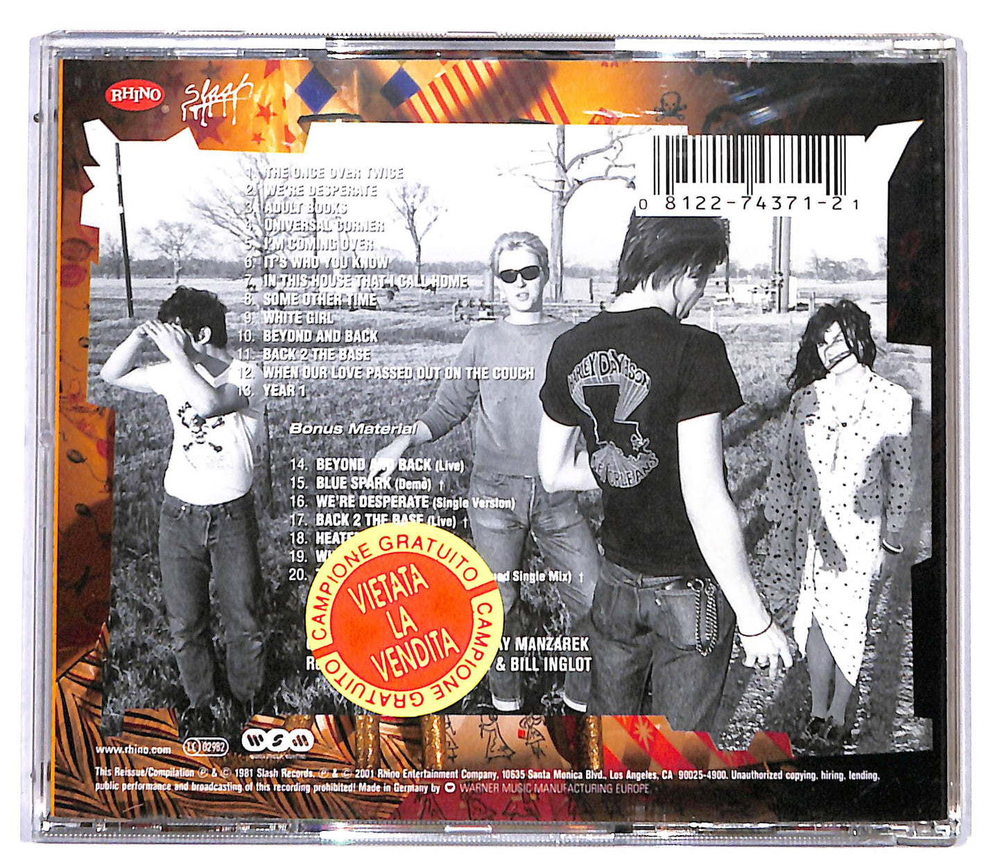 EBOND X - Wild Gift CD CD095753