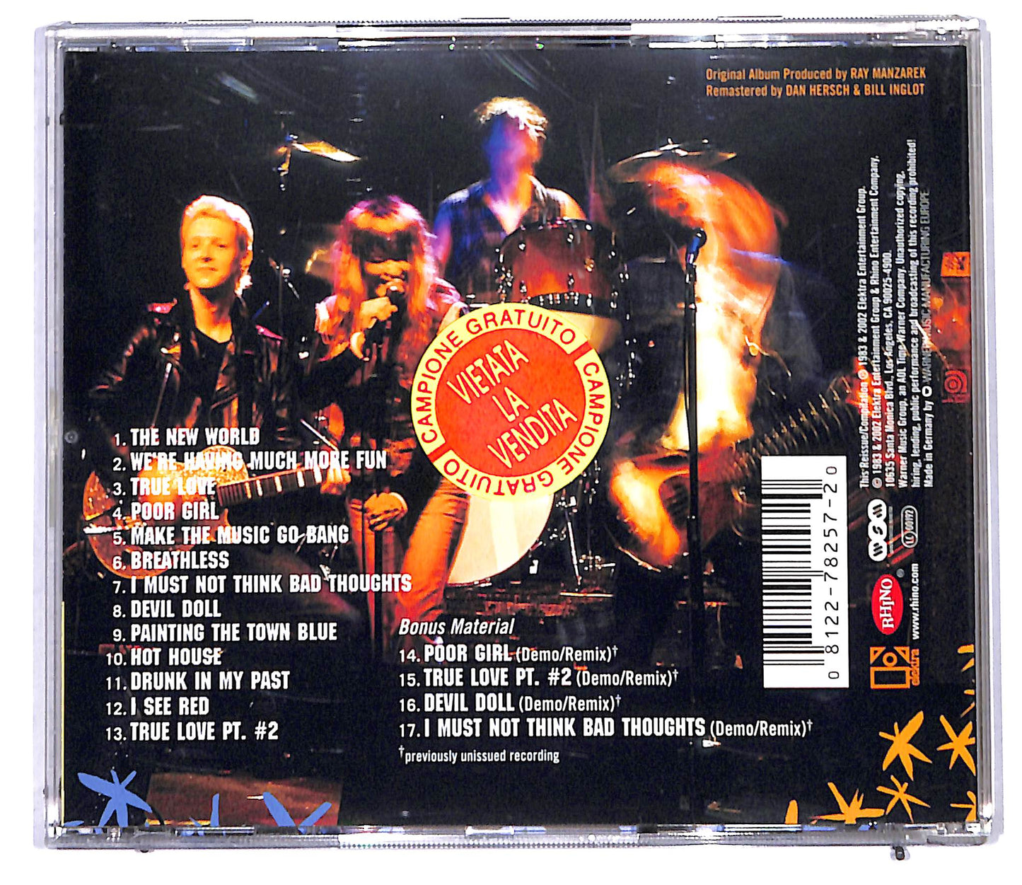 EBOND X - More Fun In The New World CD CD095755