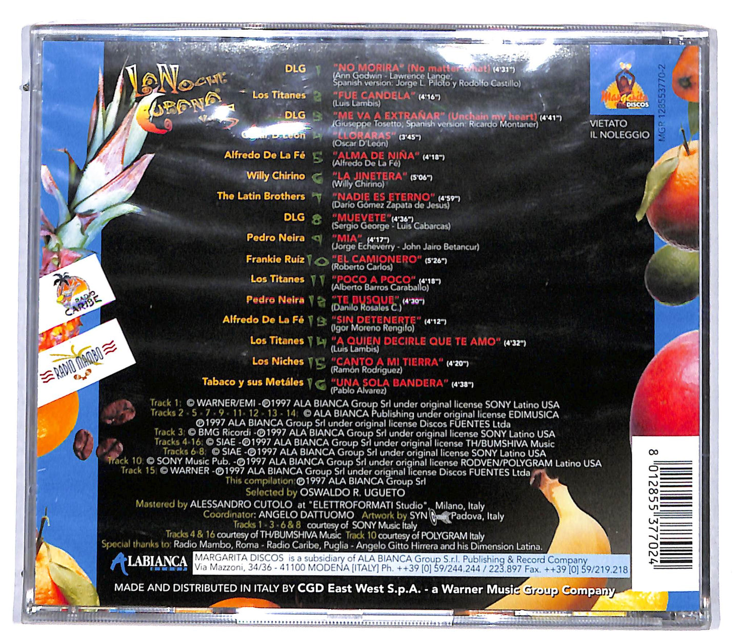 EBOND Various - La Noche Cubana Vol. 5 CD CD095939