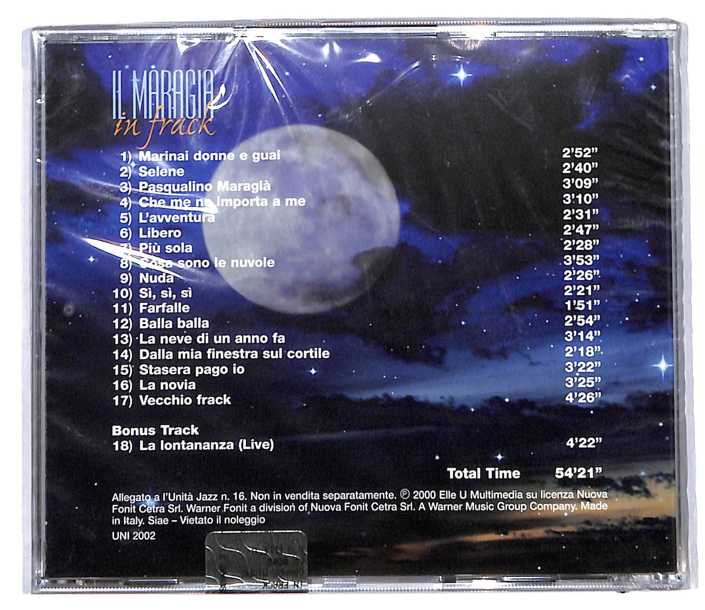 EBOND Domenico Modugno - Il Grande Mimmo 2 Il Maragia In Frack CD CD095953