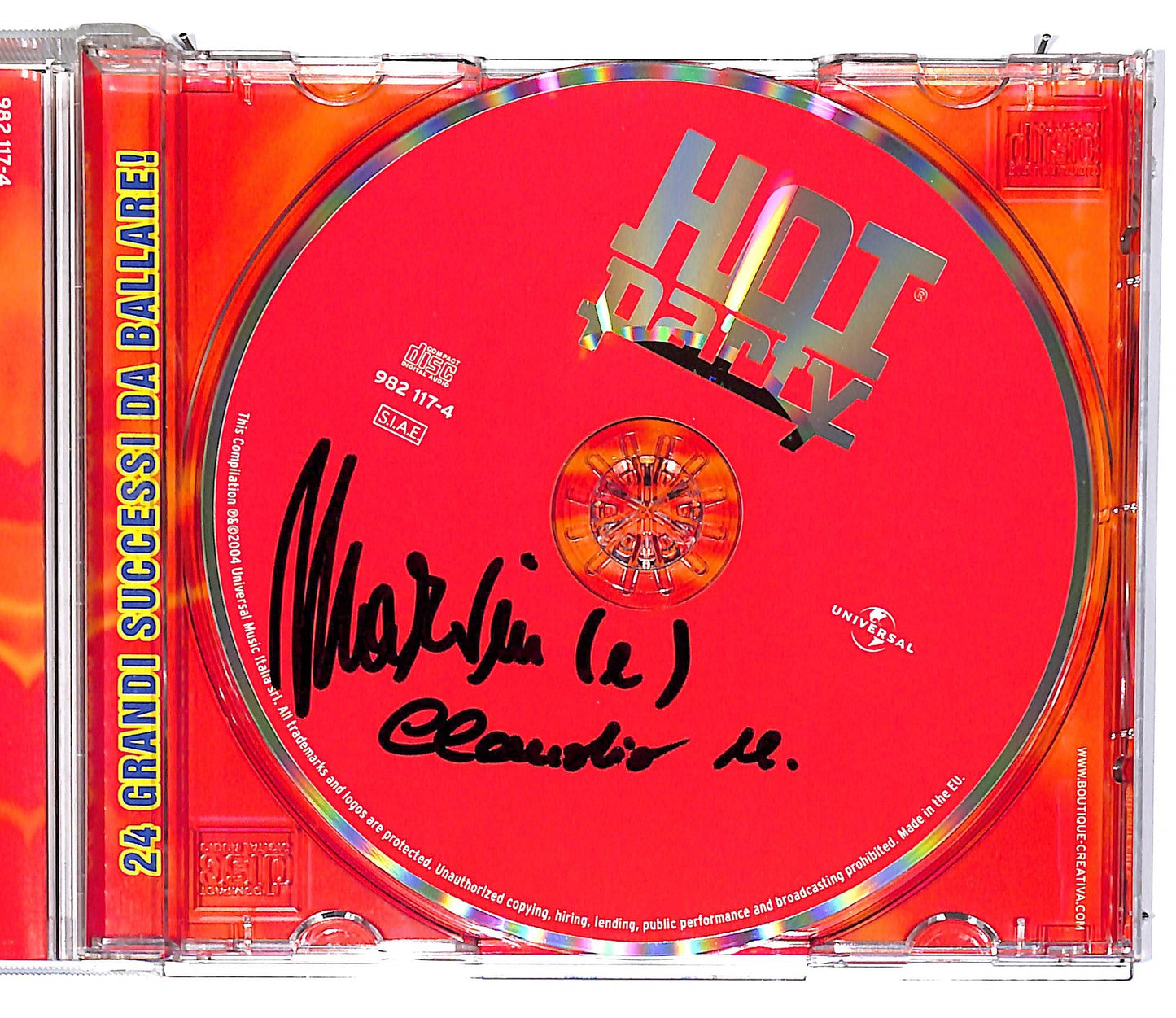EBOND Various - Hot Party Summer 2004 Autografo CD CD095959