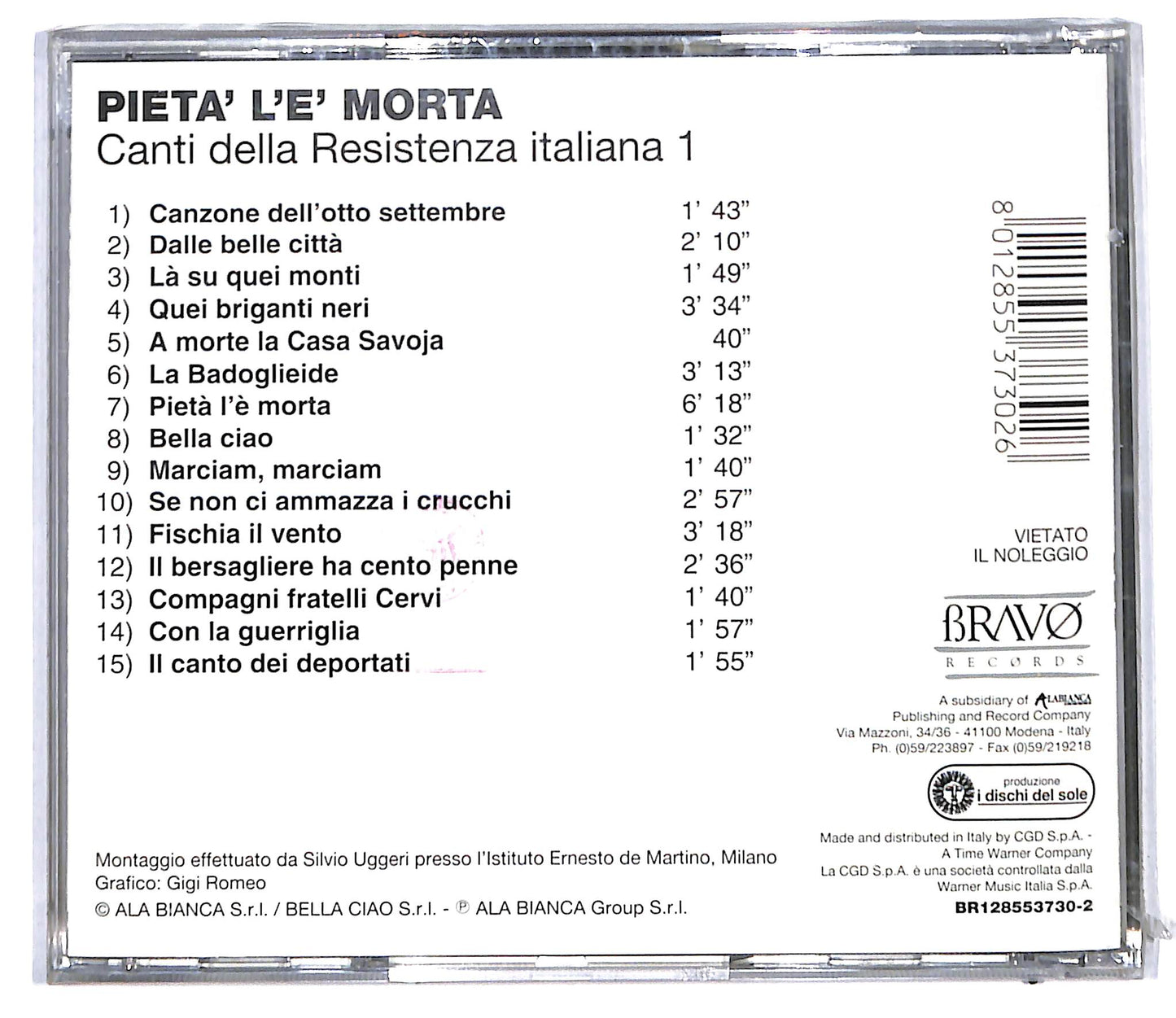 EBOND Various - Pieta L'e Morta CD CD096007