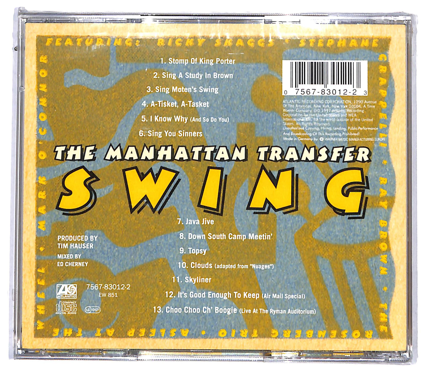 EBOND The Manhattan Transfer - Swing CD CD096008