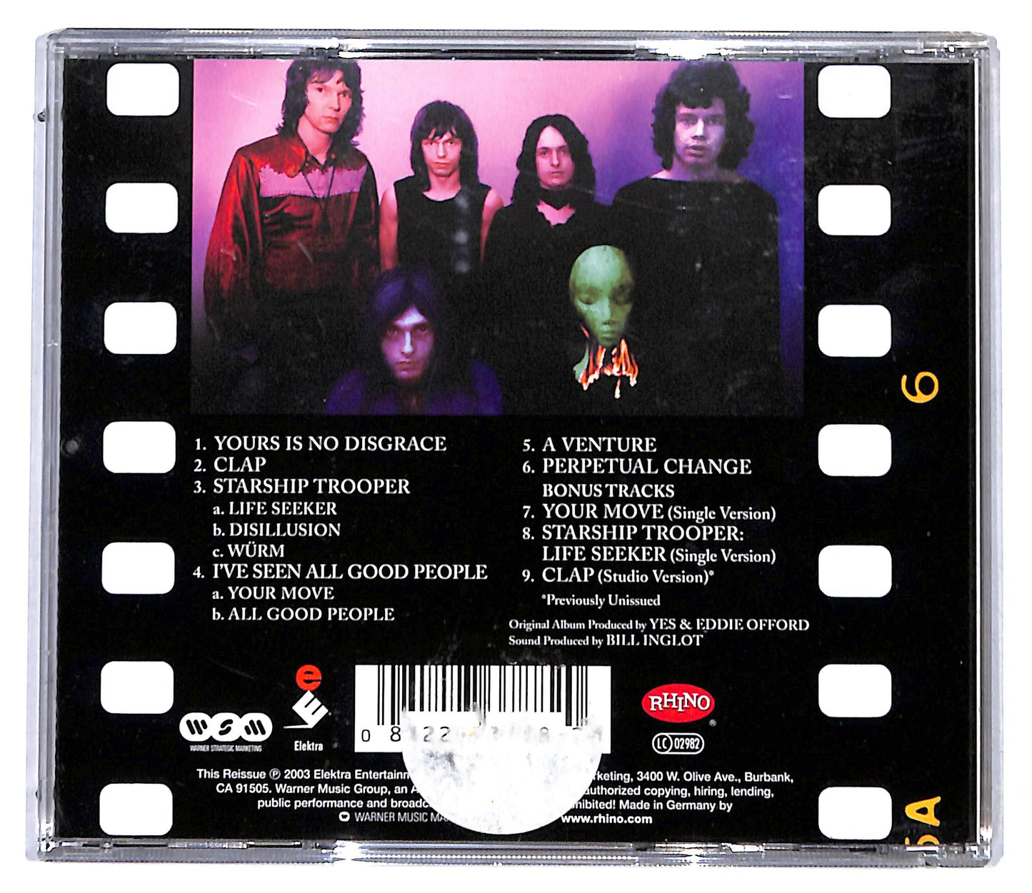 EBOND Yes - The Yes Album CD CD096016