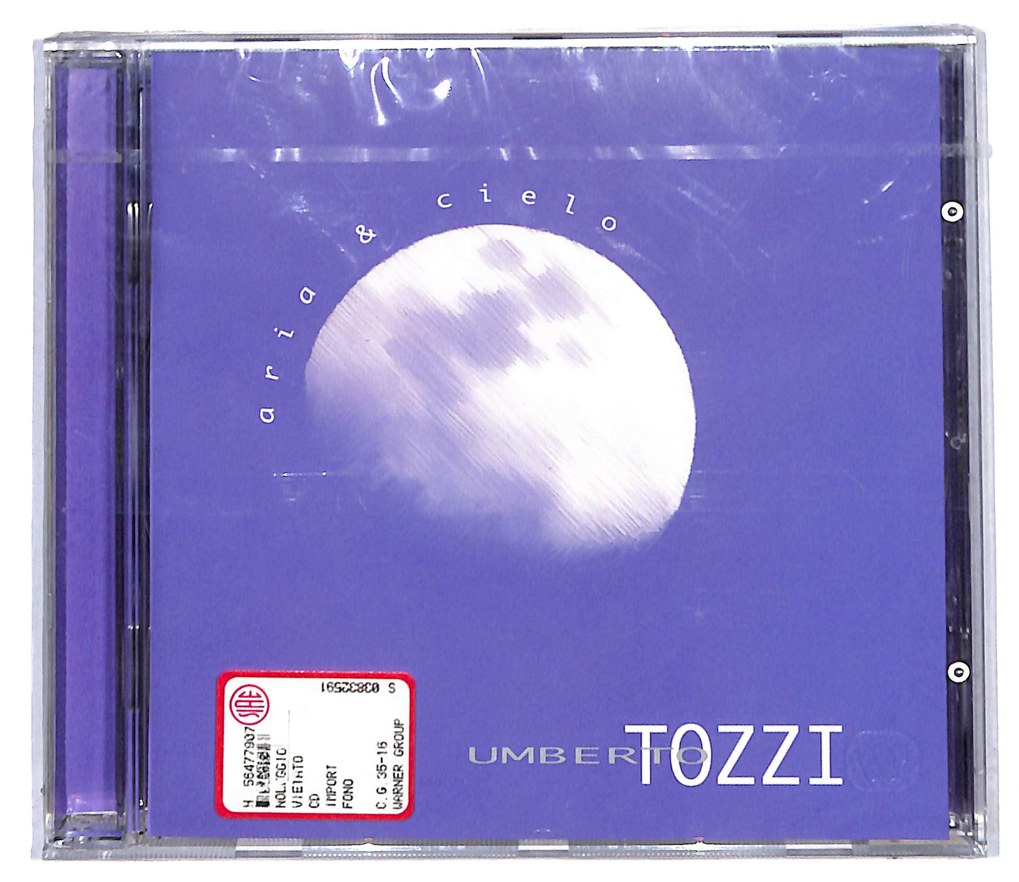 EBOND Umberto Tozzi - Aria & Cielo CD CD096047