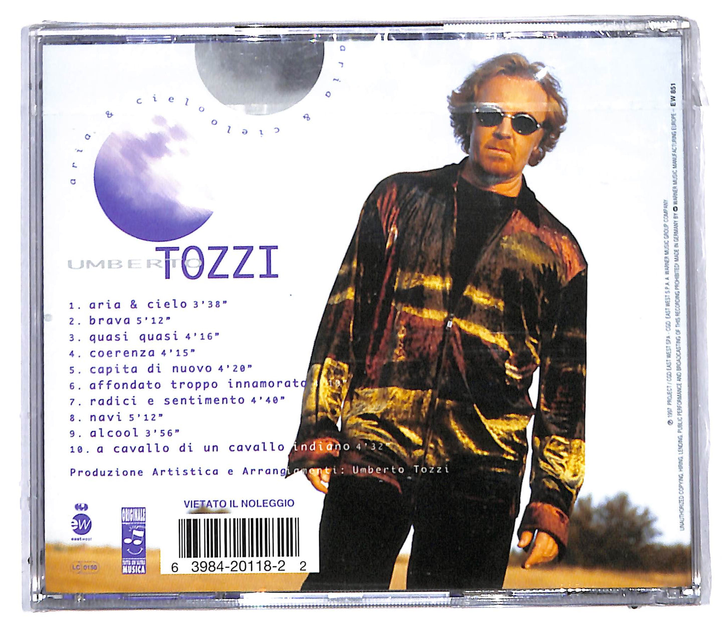 EBOND Umberto Tozzi - Aria & Cielo CD CD096047