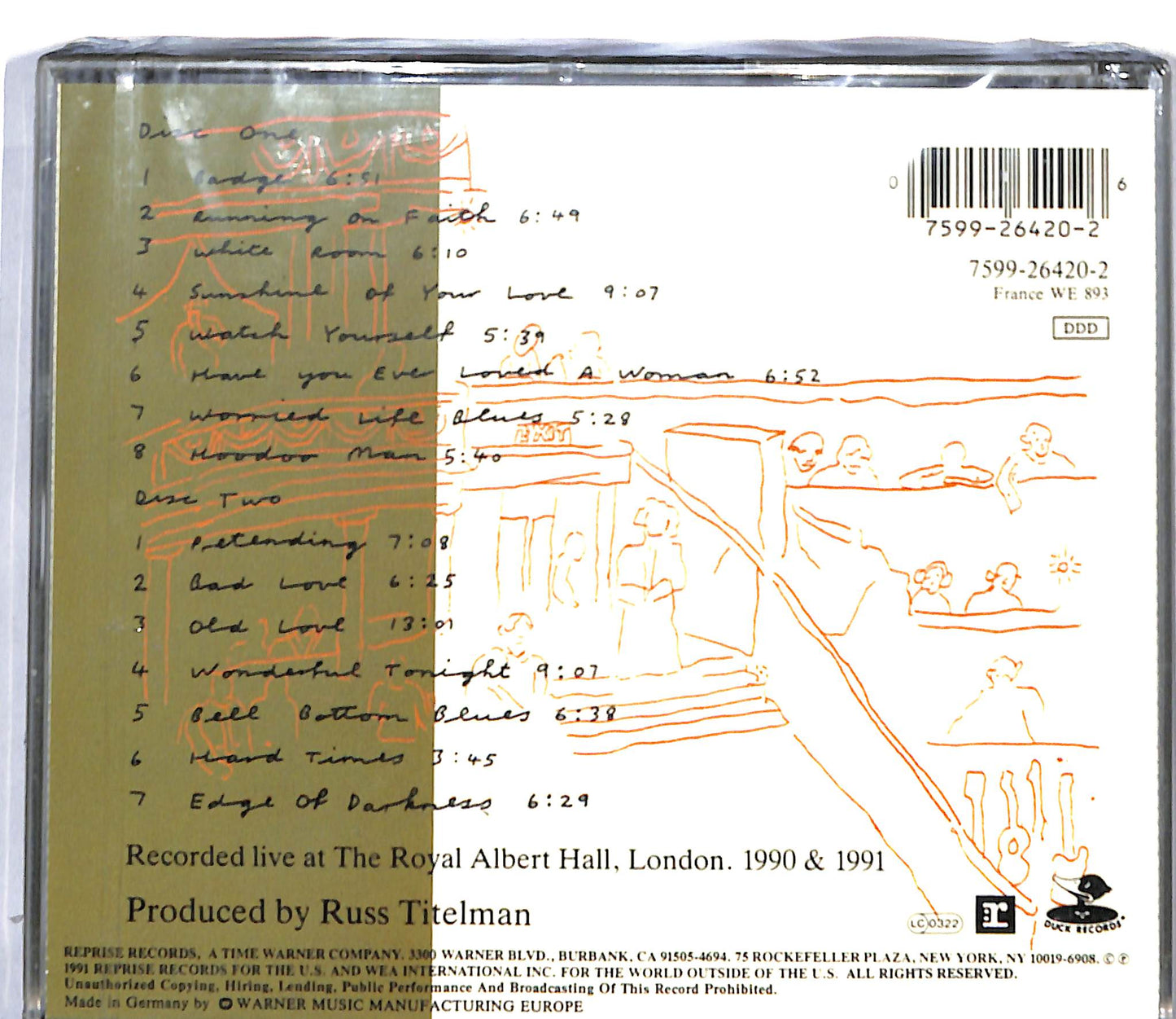 EBOND Eric Clapton - 24 Nights CD CD096052