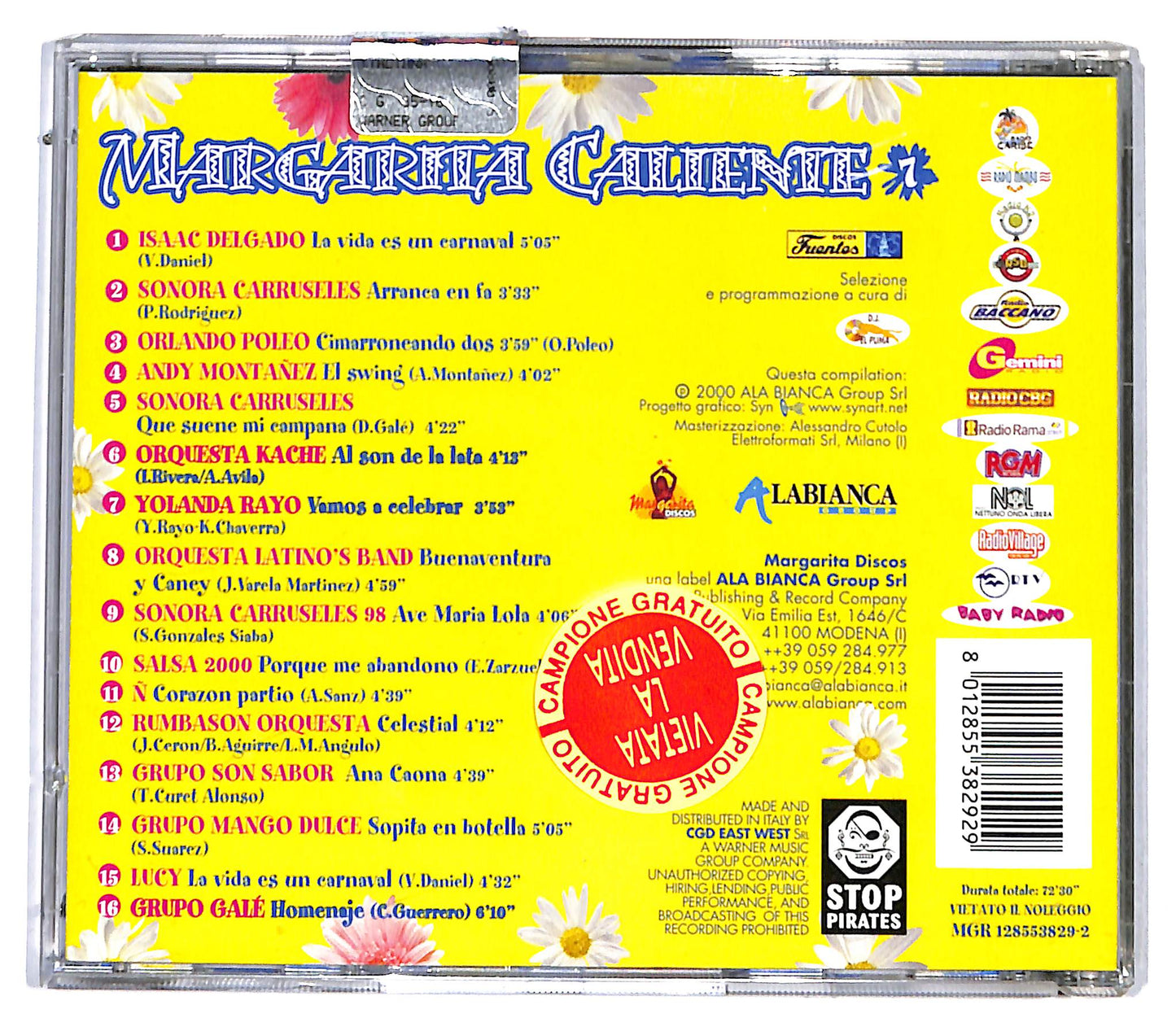 EBOND Various - Margarita Caliente 7 - CD CD096108