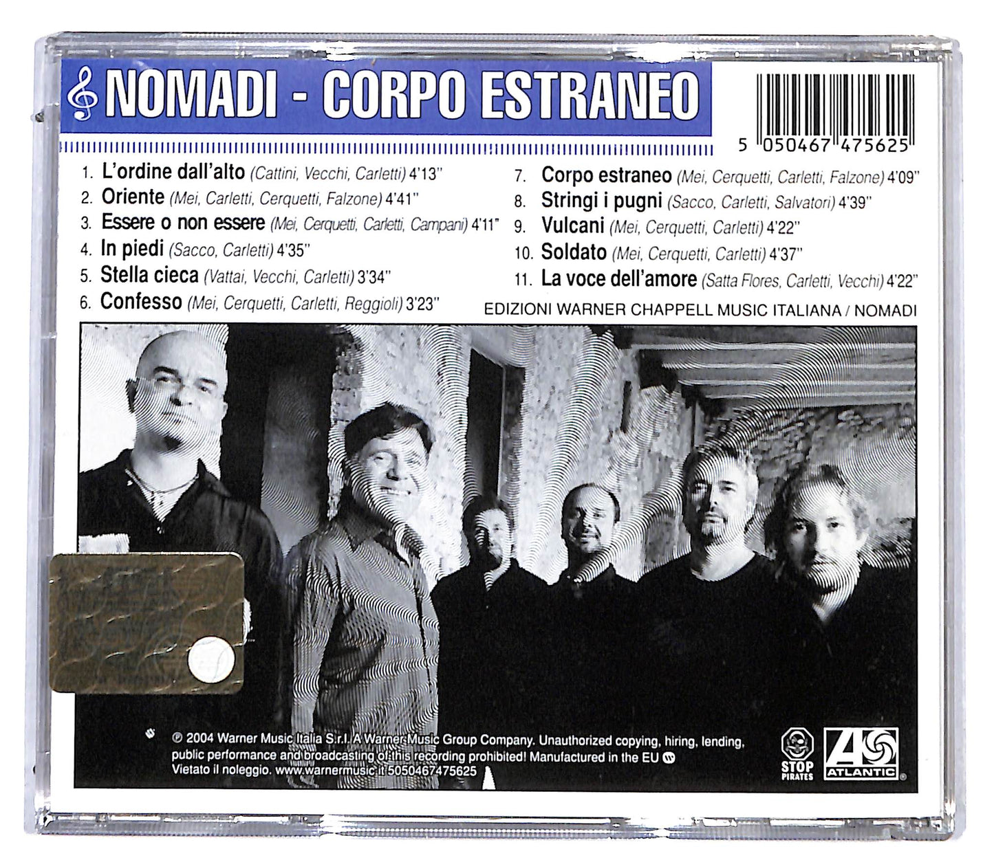 EBOND Nomadi - Corpo Estraneo CD CD096127