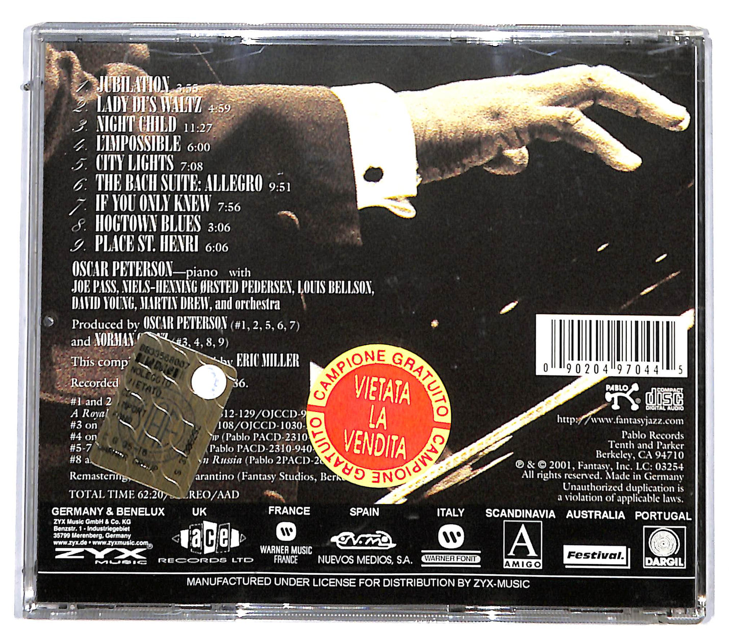 EBOND Oscar Peterson - The Composer CD CD096143