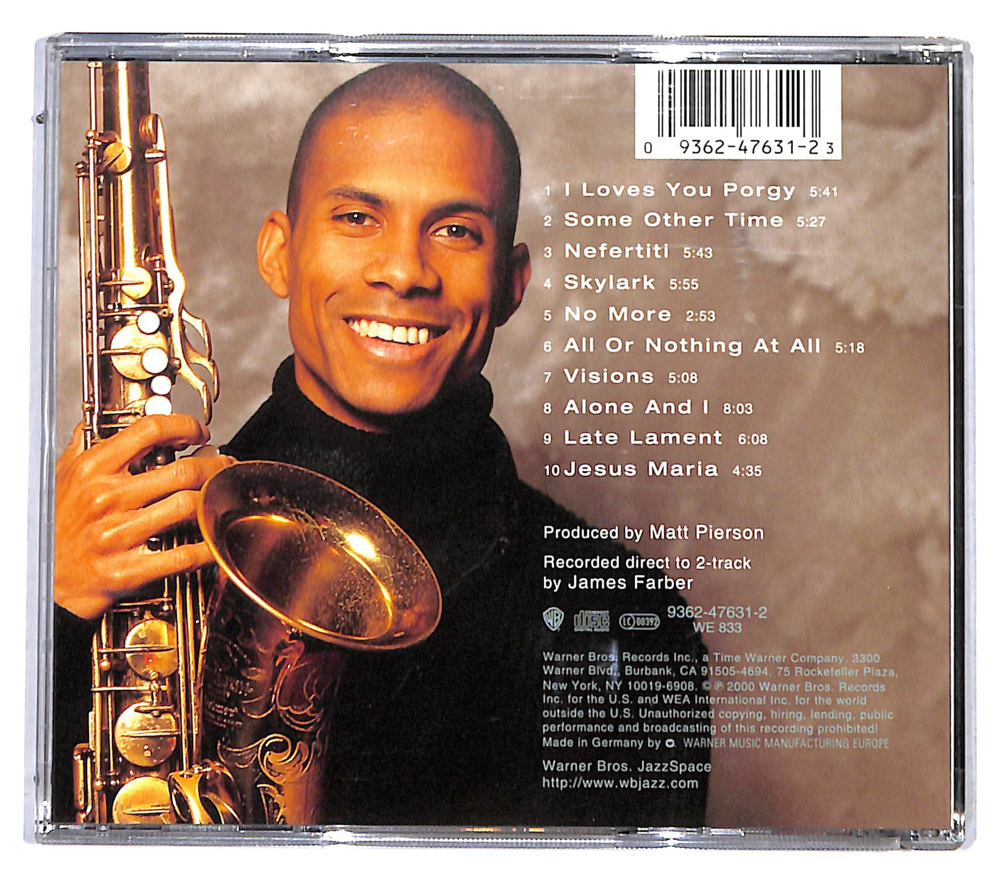 EBOND Mark Turner - Ballad Session CD CD096146