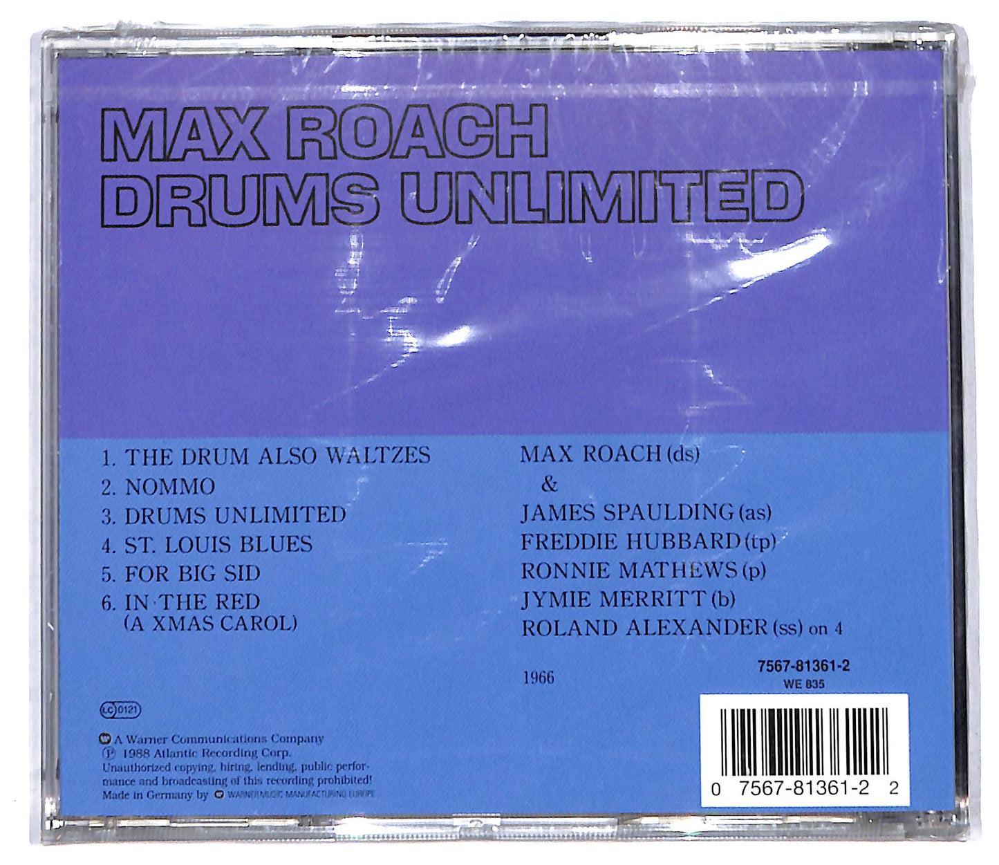 EBOND Max Roach - Drums Unlimited CD CD096150