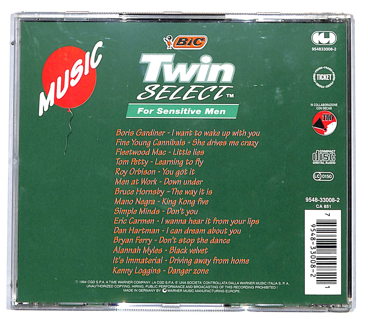 EBOND Various - Music Twin Select CD CD096201