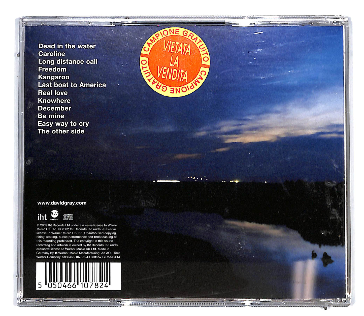 EBOND David Gray - A New Day At Midnight CD CD096304