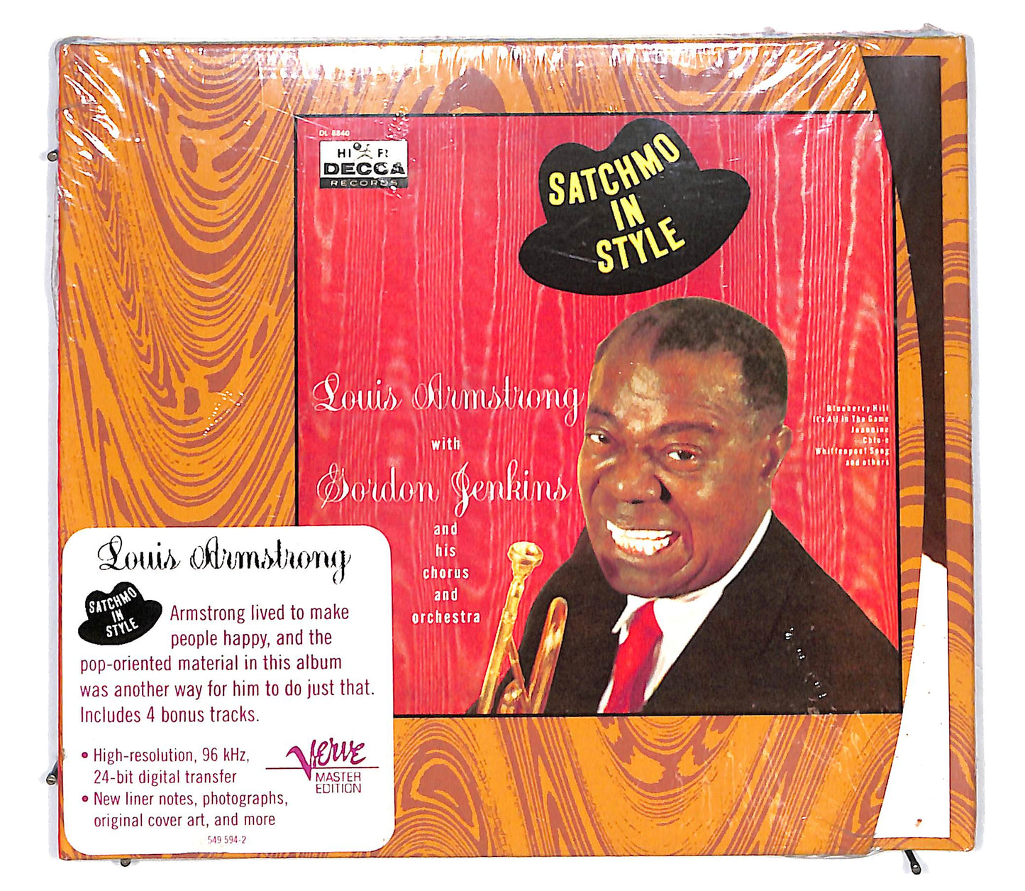 EBOND Louis Armstrong - Satchmo In Style Digipack CD CD096305