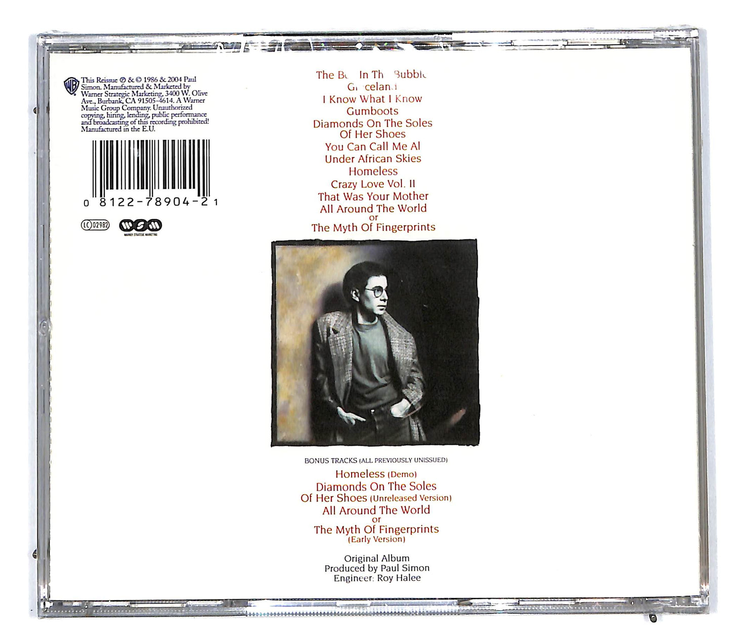 EBOND Paul Simon - Graceland CD CD096327