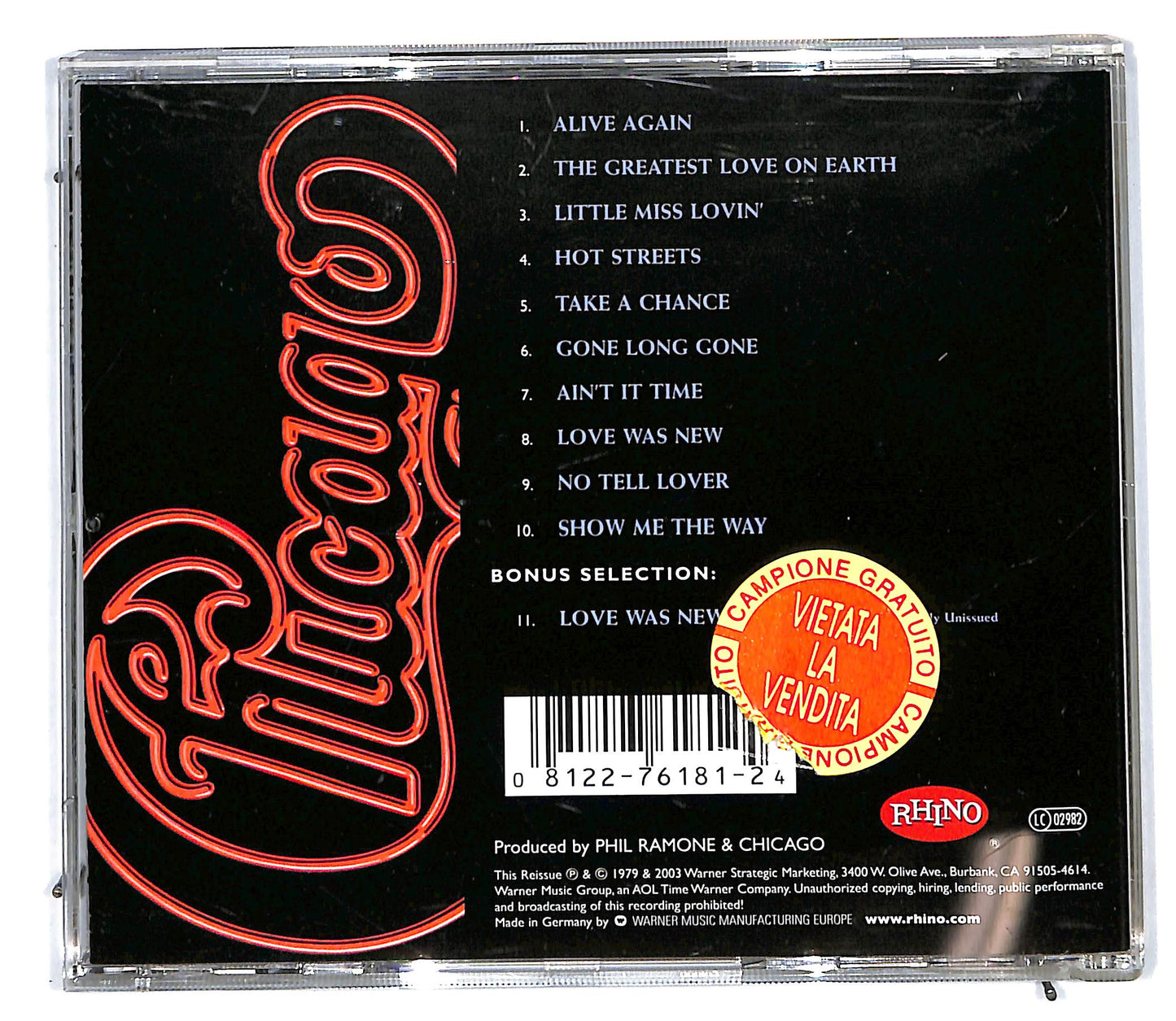 EBOND Chicago - Hot Streets CD CD096335