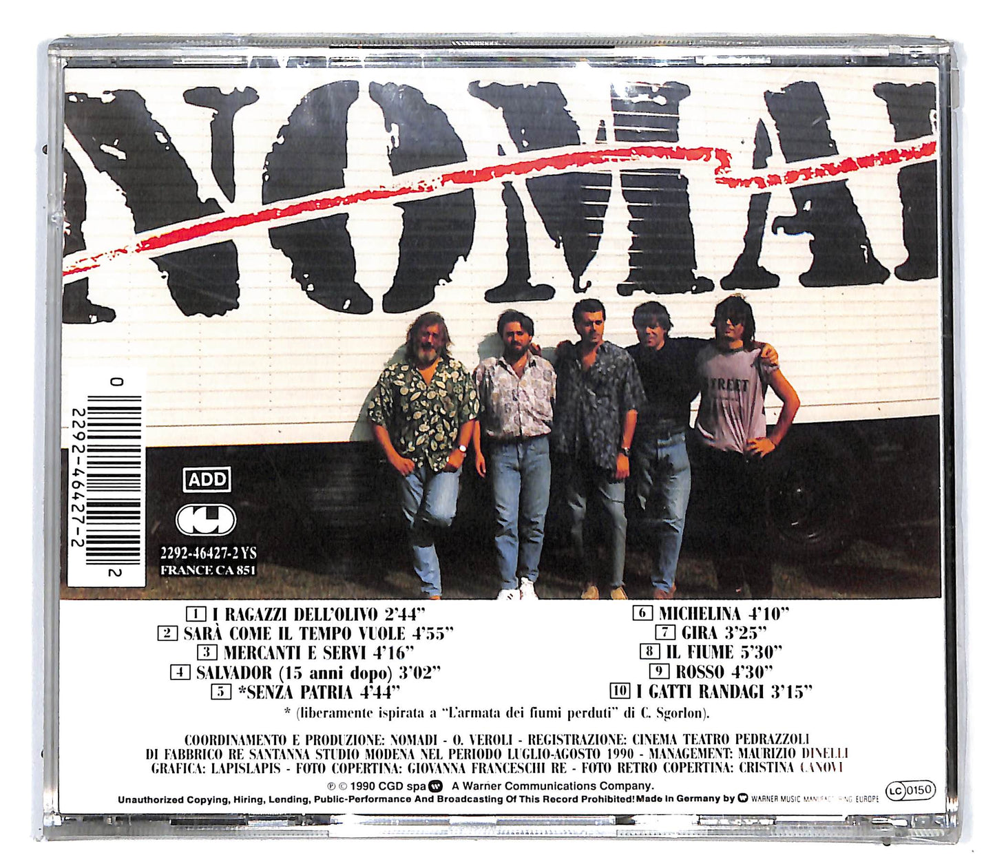 EBOND Nomadi - Solo Nomadi CD CD096354