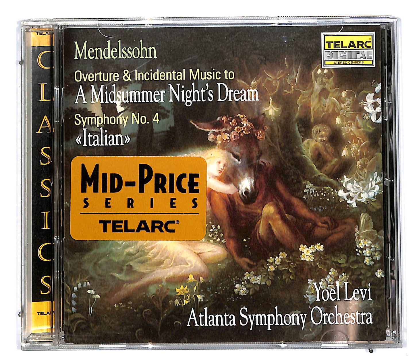 EBOND Mendelssohn - A Midsummer Night's Dream Symphony No 4 CD CD096409