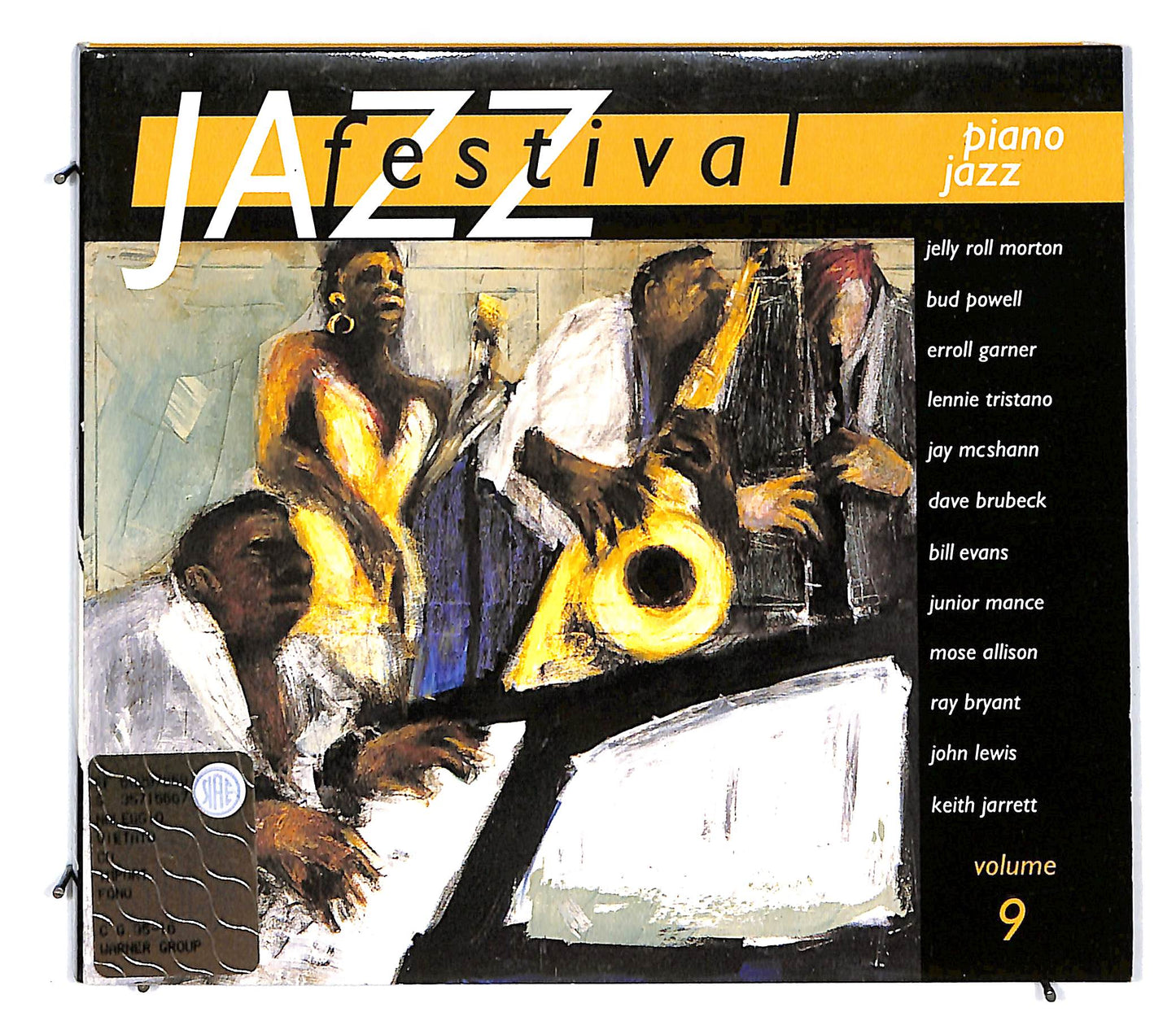 EBOND Various - Jazz Festival Vol 9 Piano Jazz Digipak CD CD096435