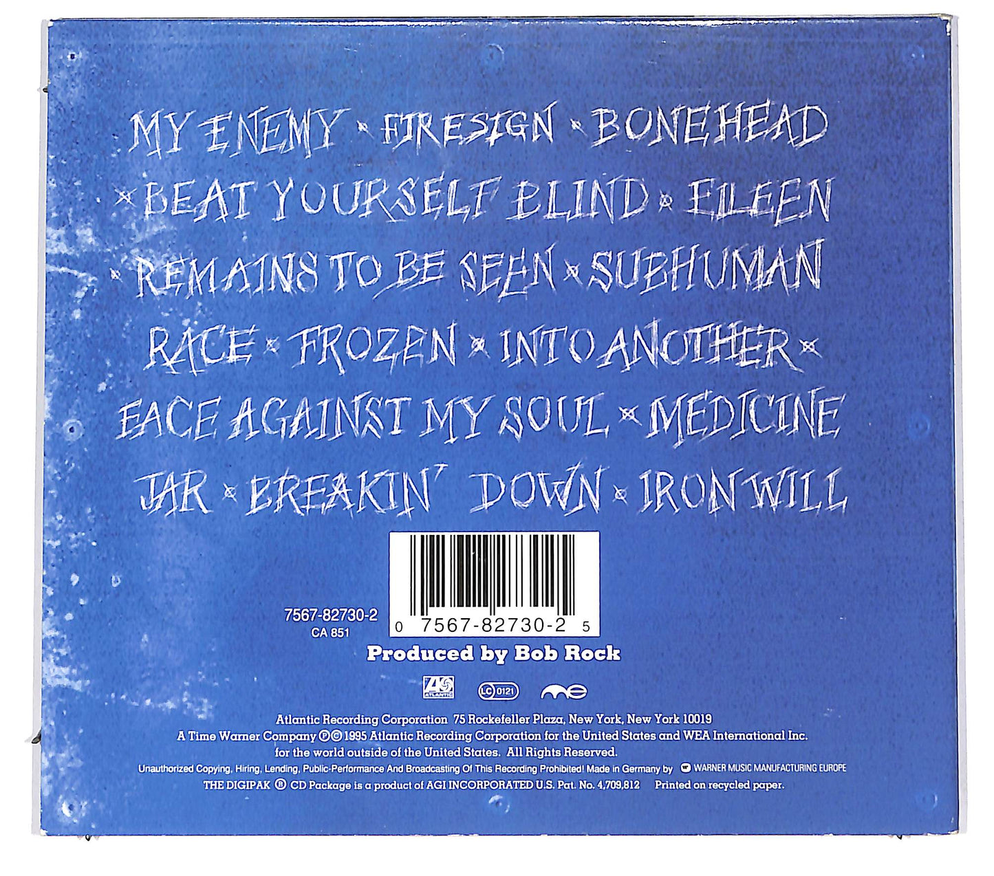 EBOND Skid Row - Subhuman Race - Digipack CD CD096504