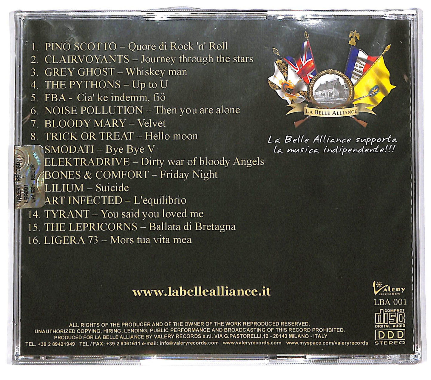 EBOND La belle alliance - Compilation 2010 CD CD096505