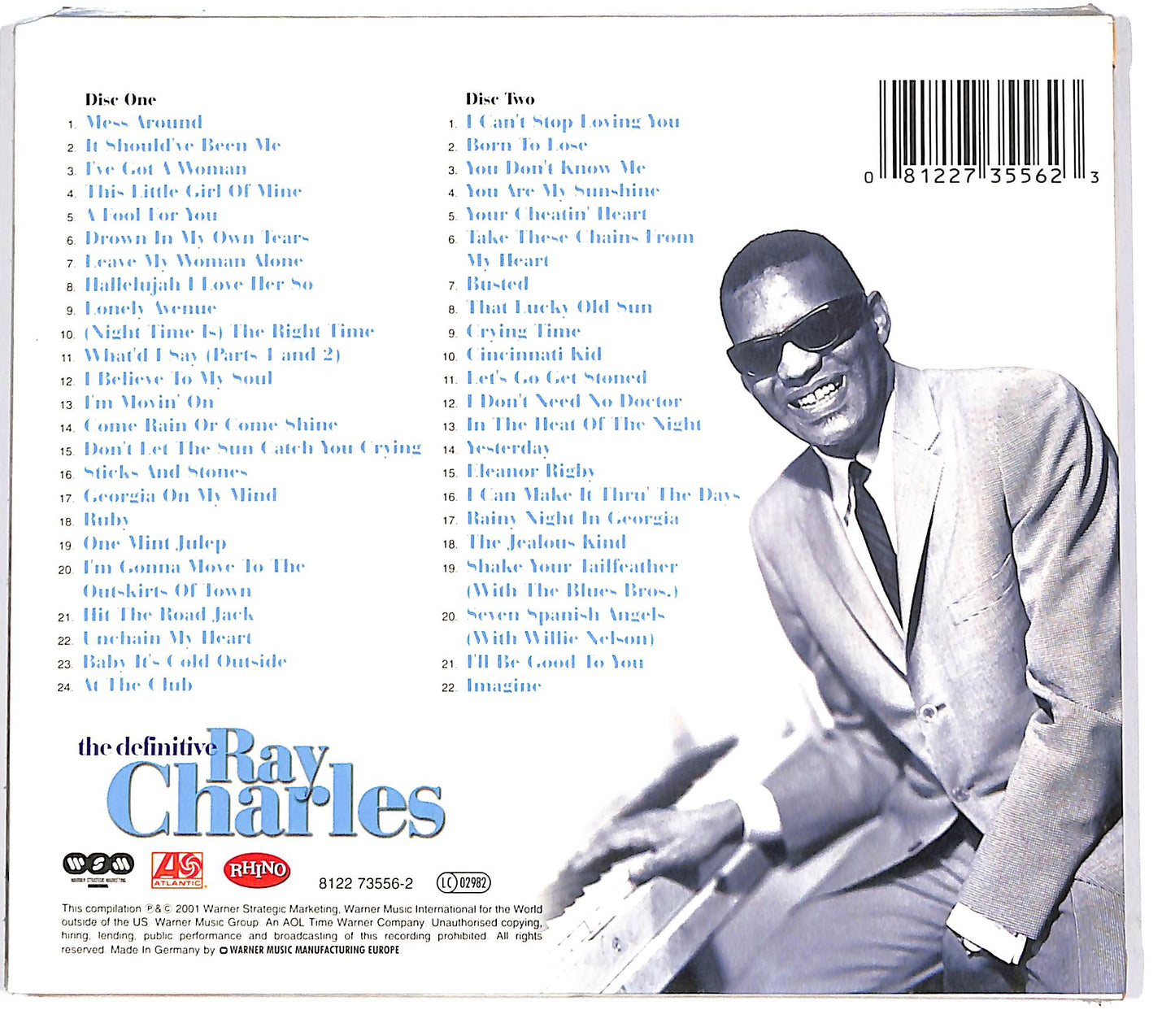 EBOND Ray Charles - The Definitive Ray Charles - Slipcase CD CD096525