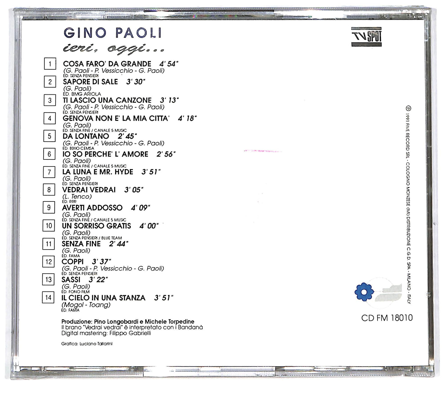 EBOND Gino Paoli - Ieri, Oggi ... CD CD096532