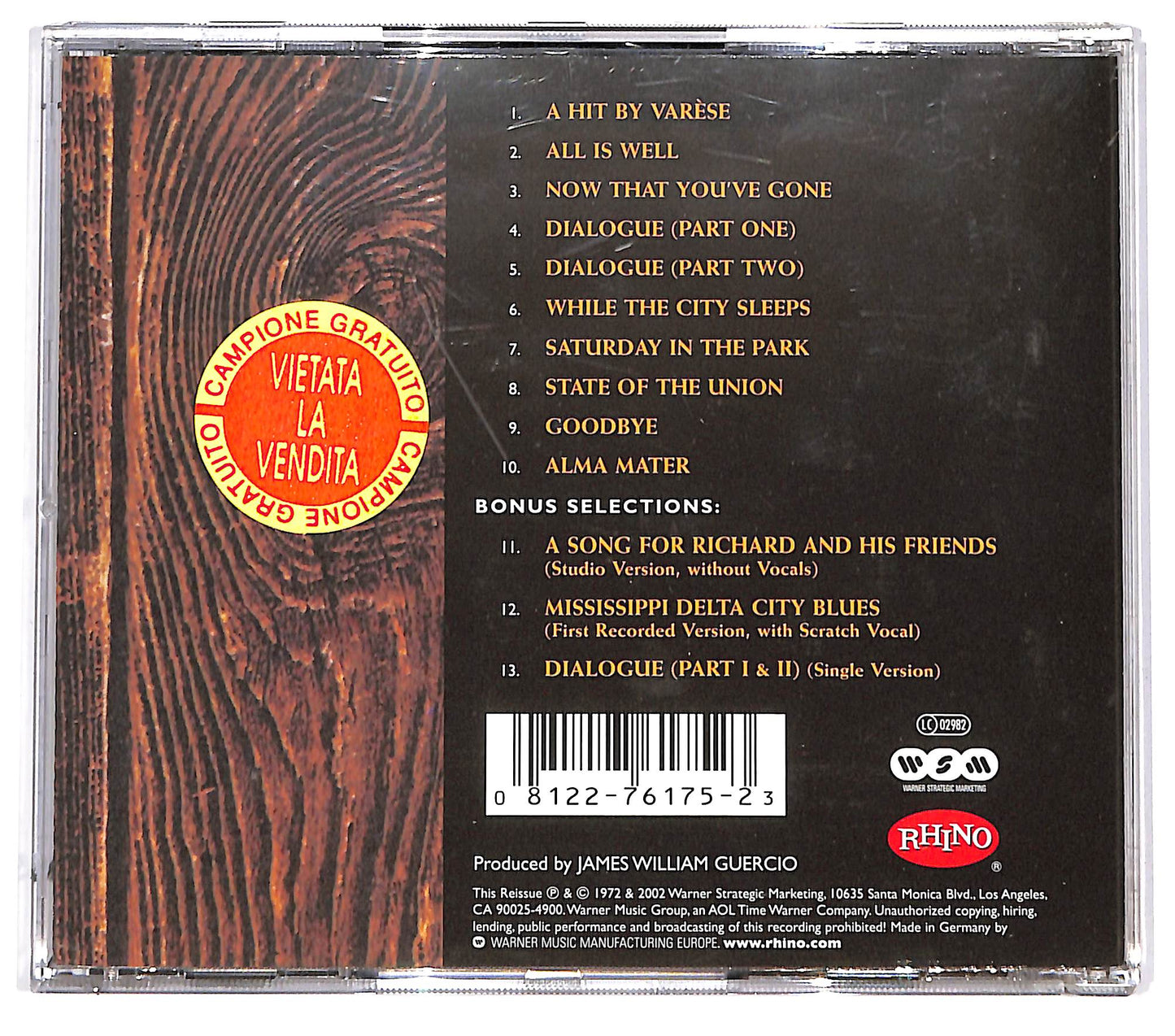 EBOND Chicago - Chicago V CD CD096542