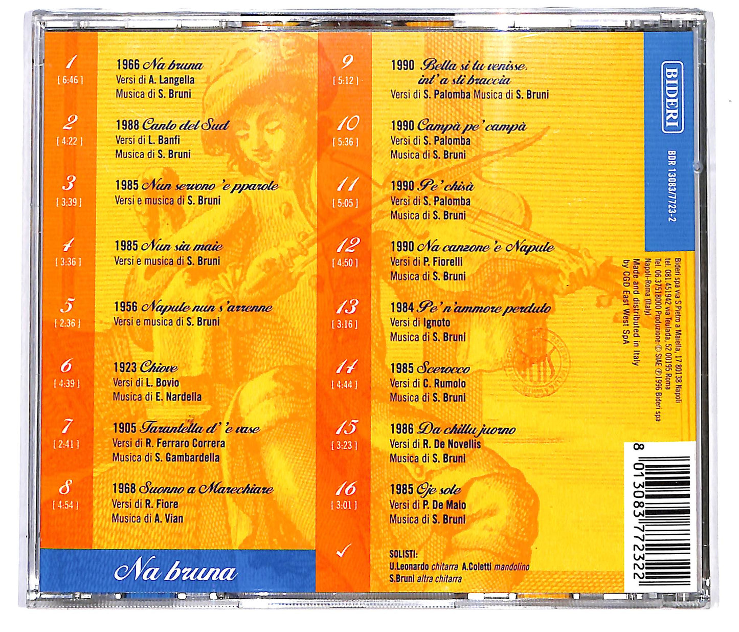 EBOND Sergio Bruni - Na bruna - Il canzoniere Napoletano CD CD096610