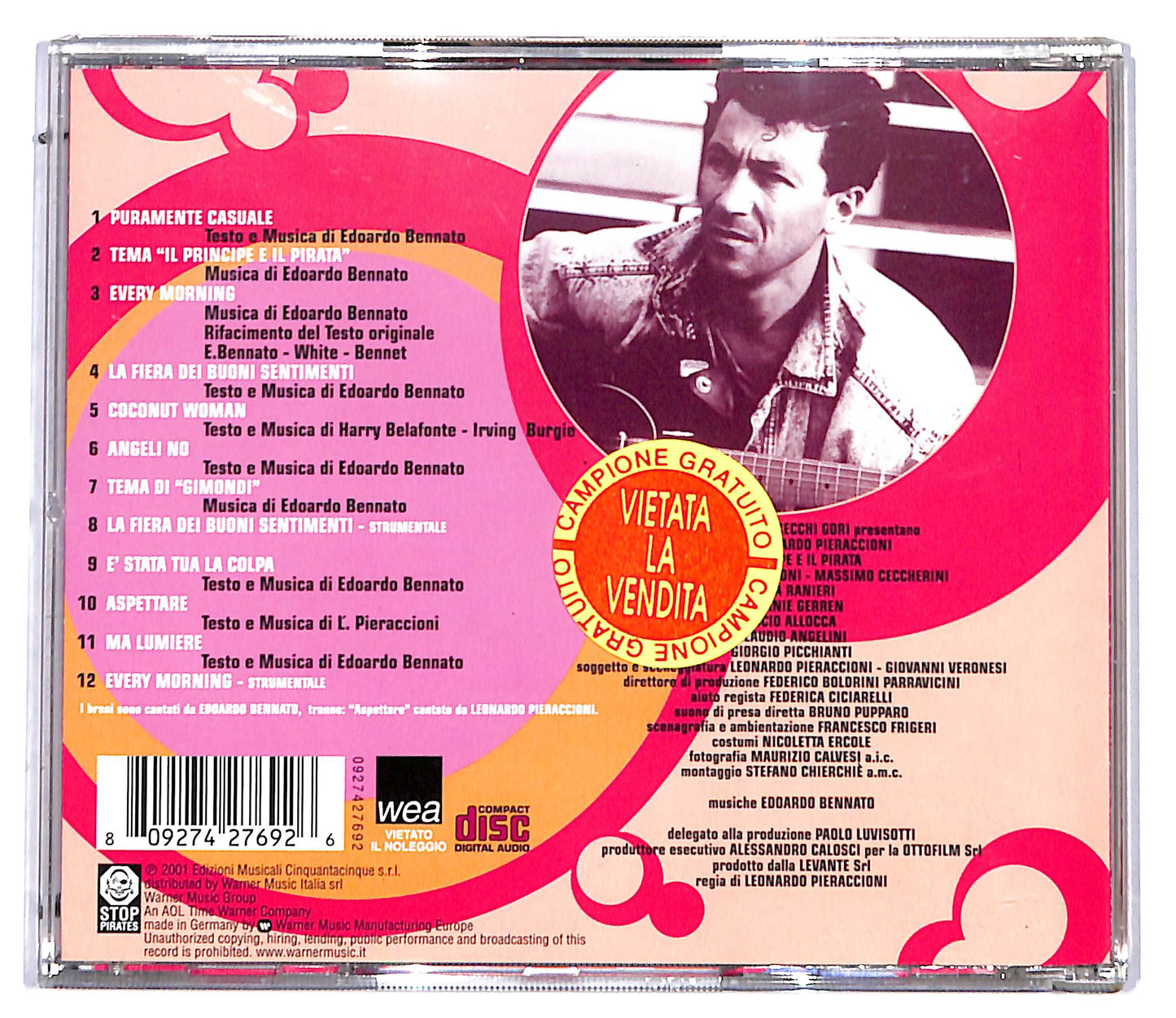 EBOND Edoardo Bennato - Il Principe E Il Pirata CD CD096711