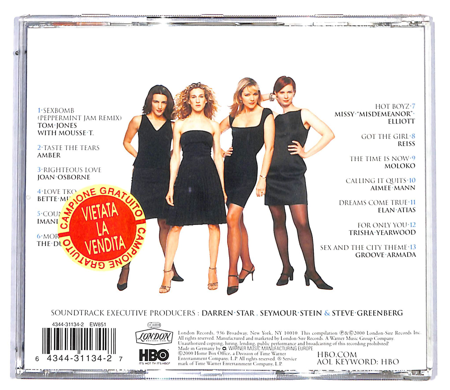 EBOND Sex And The City (Music From The HBO Series) CD CD096716