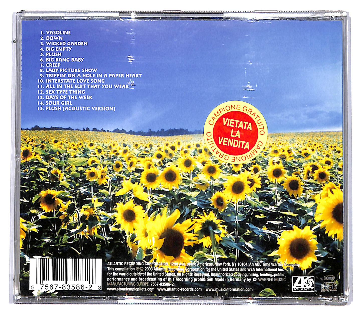 EBOND Stone Temple Pilots - Thank You CD CD096810