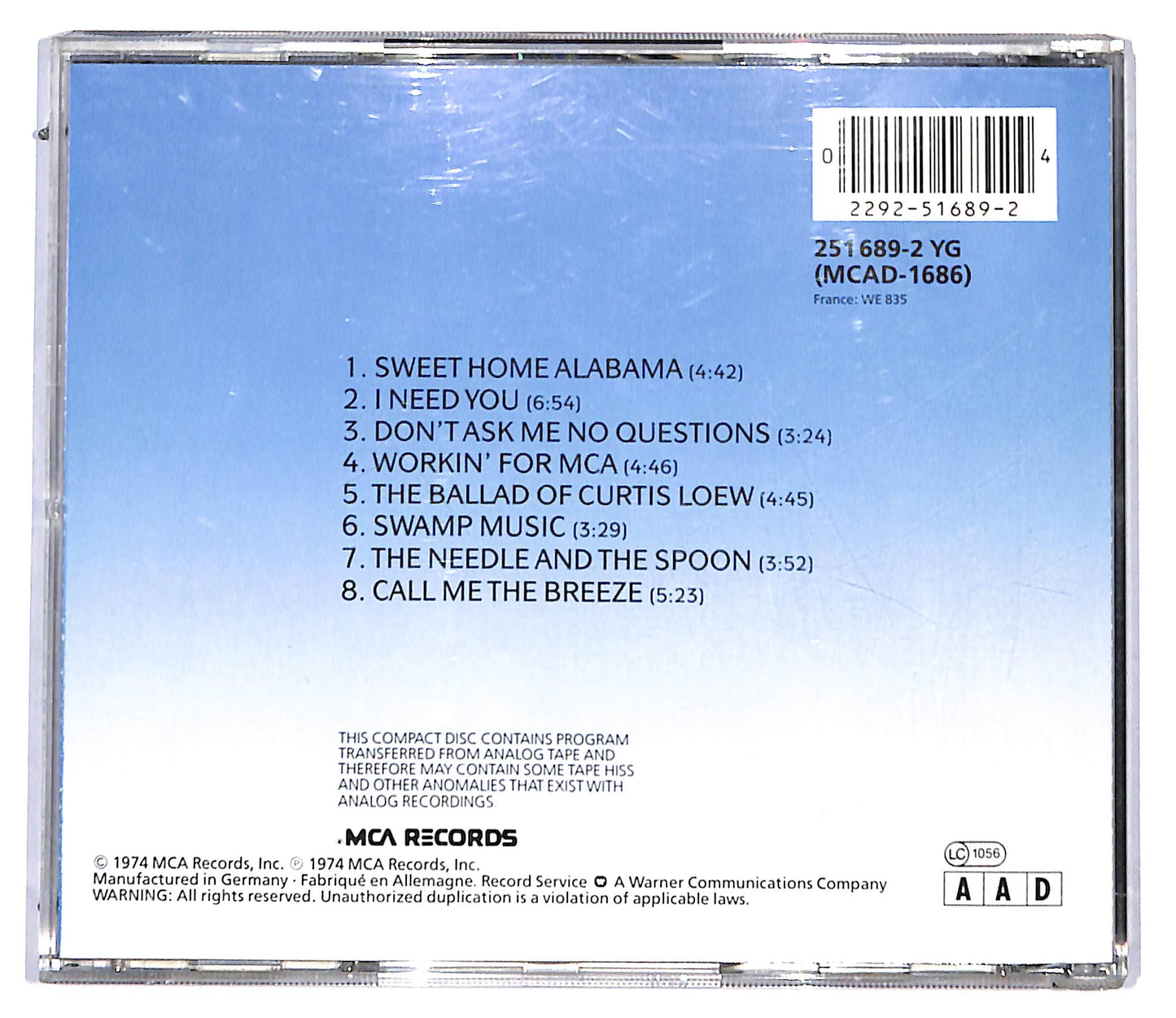 EBOND Lynyrd Skynyrd - Second Helping CD CD096812