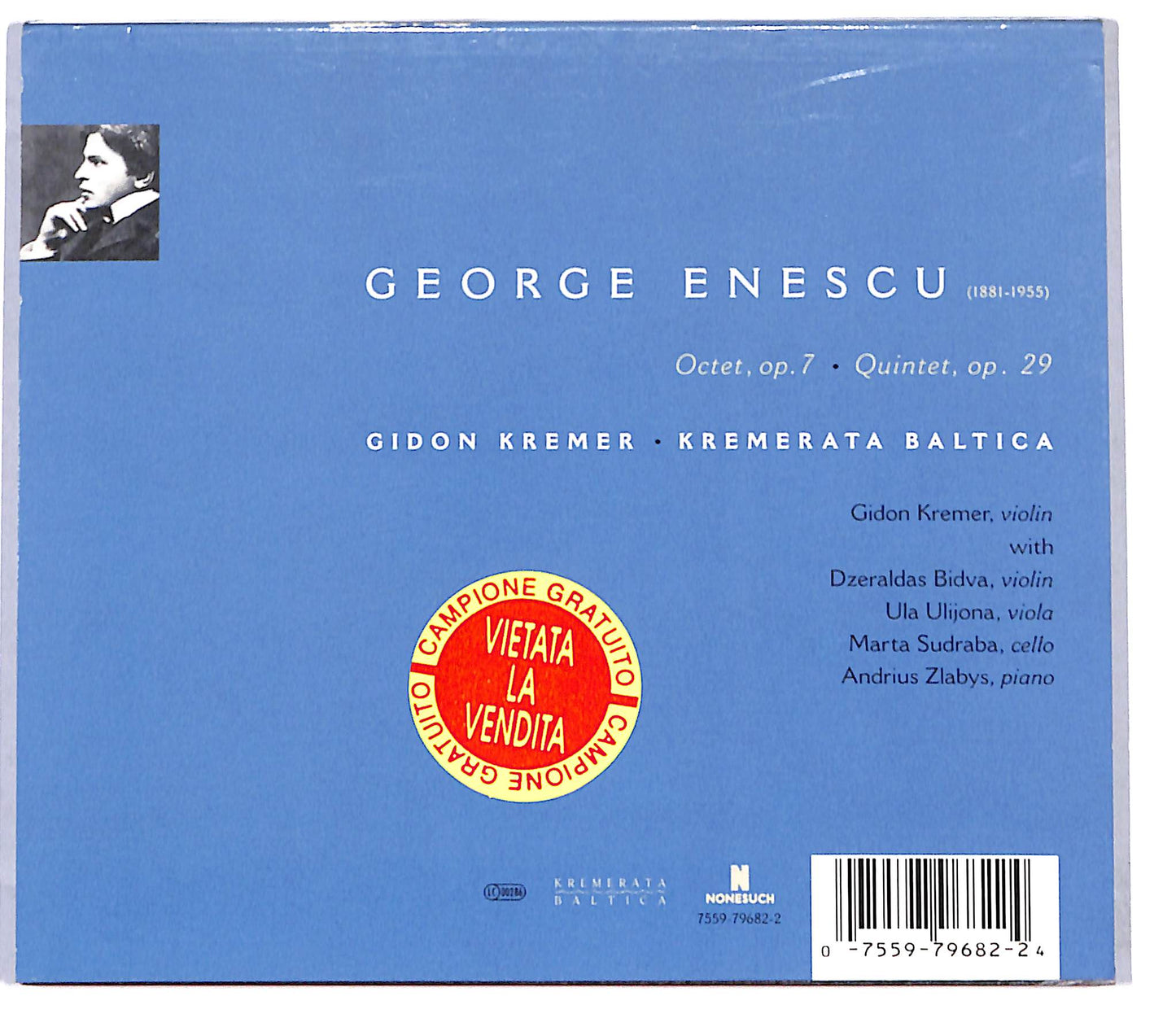 EBOND Gidon Kremer Octet Op. 7 - Quintet - Op 29 CD CD096823