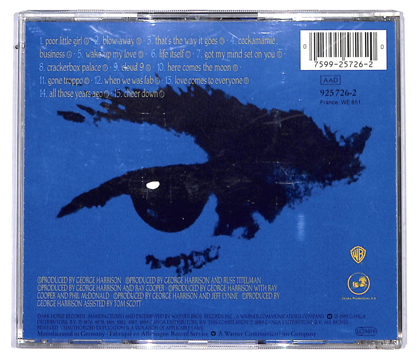 EBOND George Harrison - Best Of Dark Horse 1976-1989 CD CD096935