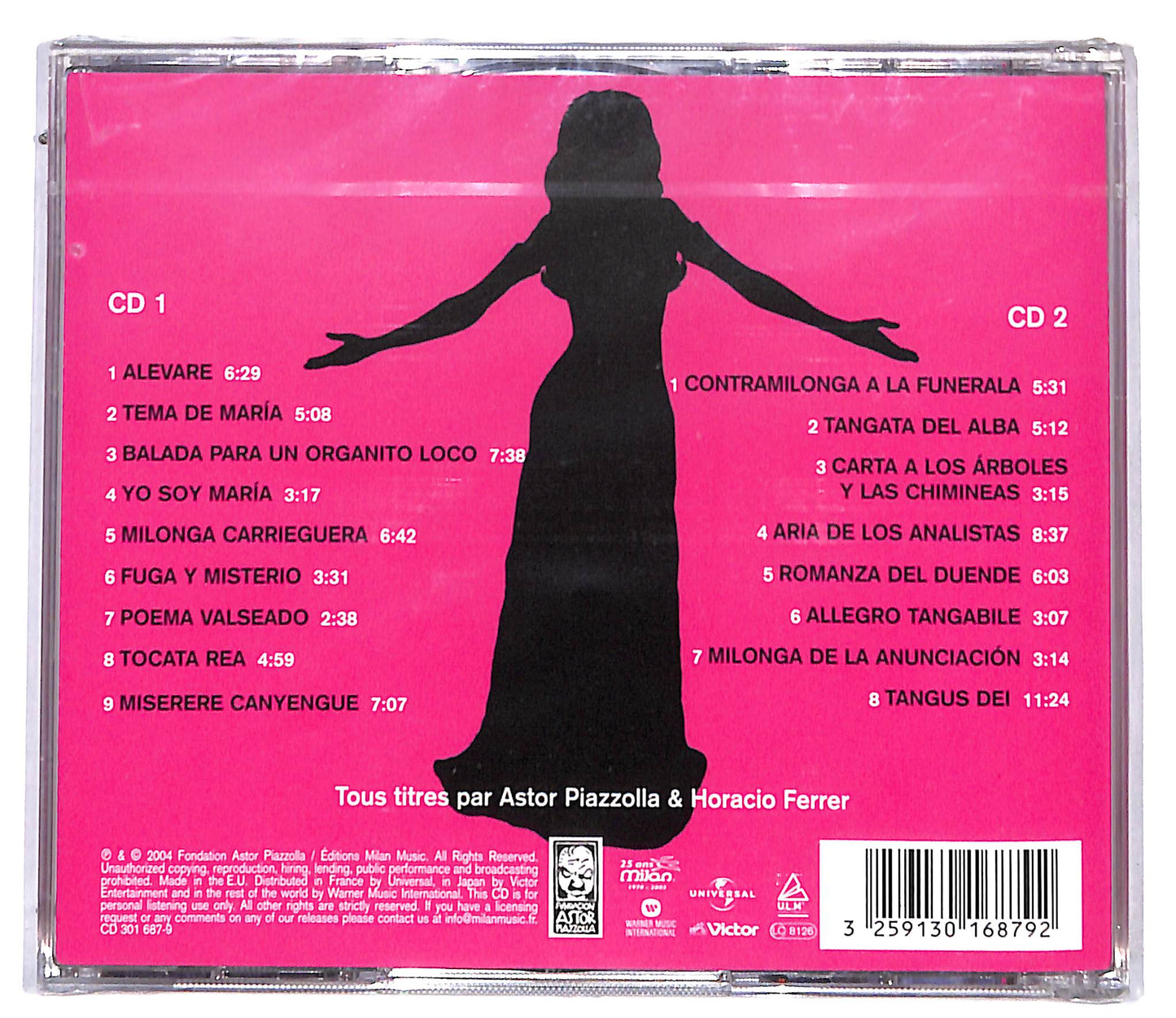 EBOND Maria De Buenos Aires 'Operita' CD CD097002