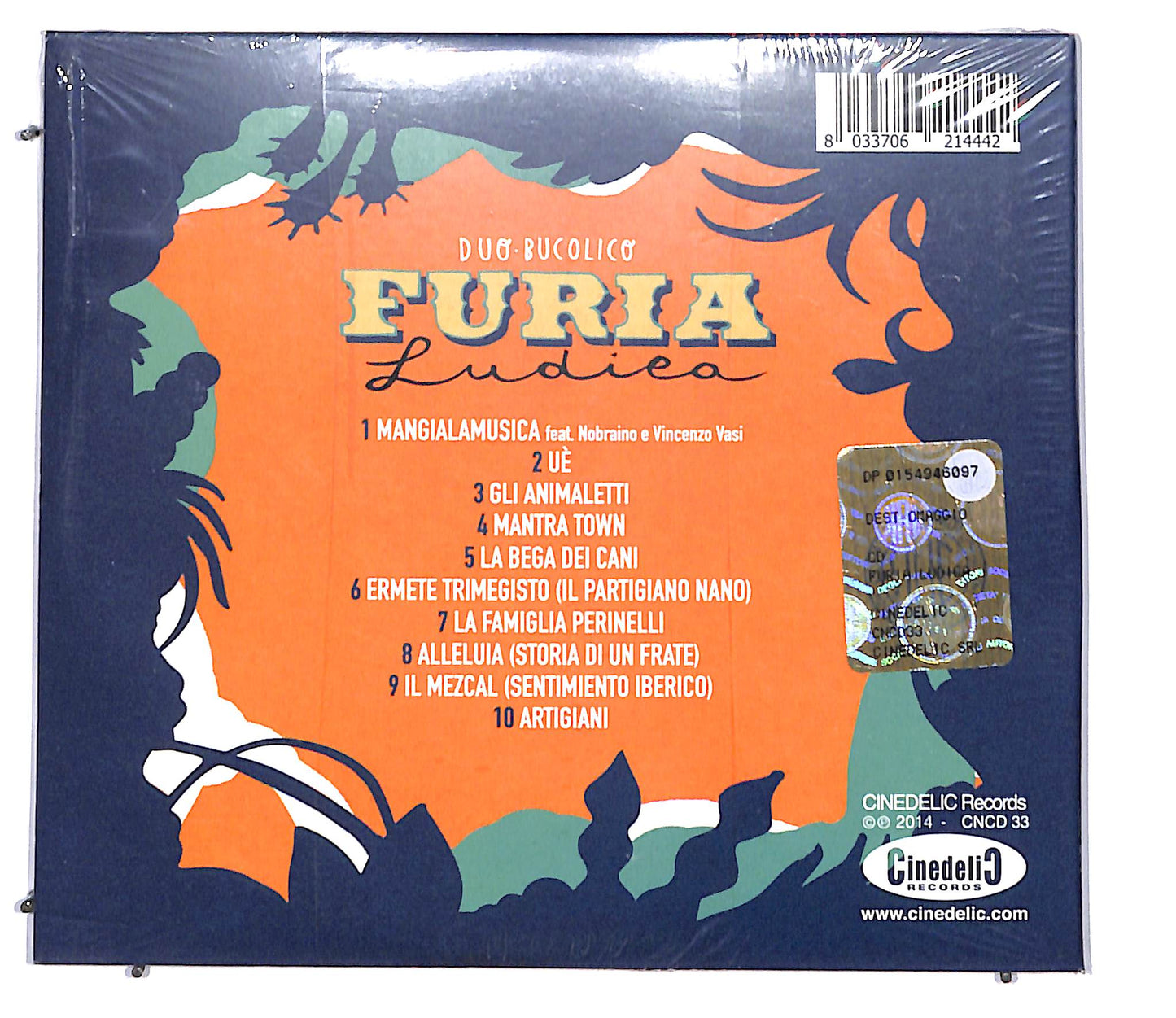 EBOND Duo Bucolico - Furia Ludica (digipak) CD CD097049