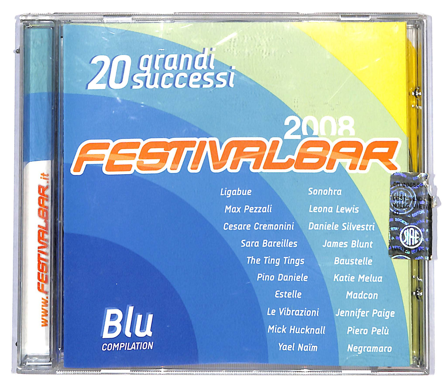 EBOND Various - Festivalbar 2008 - Compilation Blu CD CD097052