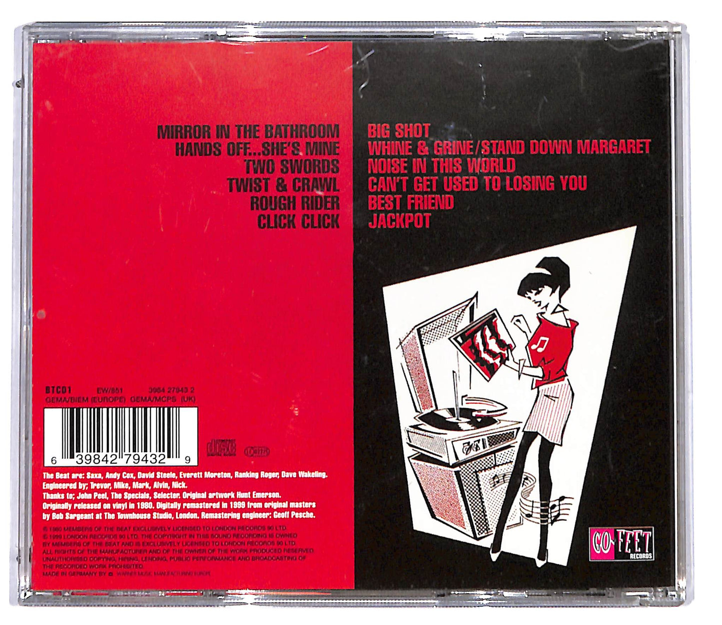 EBOND The Beat - I Just Can't Stop It CD CD097206