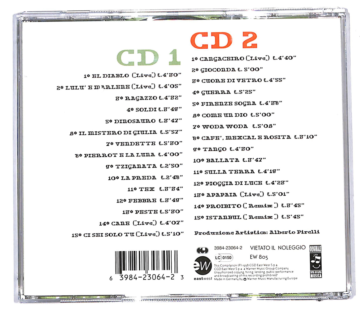 EBOND Litfiba - Viva Litfiba Due CD CD097222