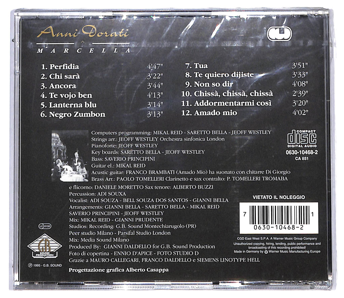 EBOND Marcella - Anni Dorati CD CD097227