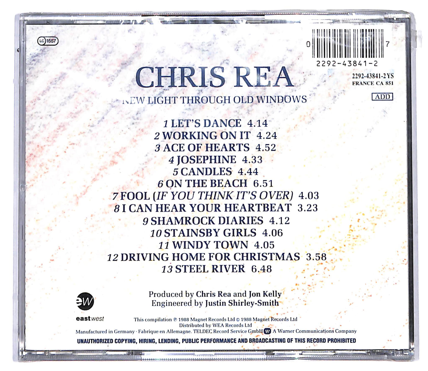 EBOND New Light Through Old Windows (The Best Of Chris Rea) CD CD097229
