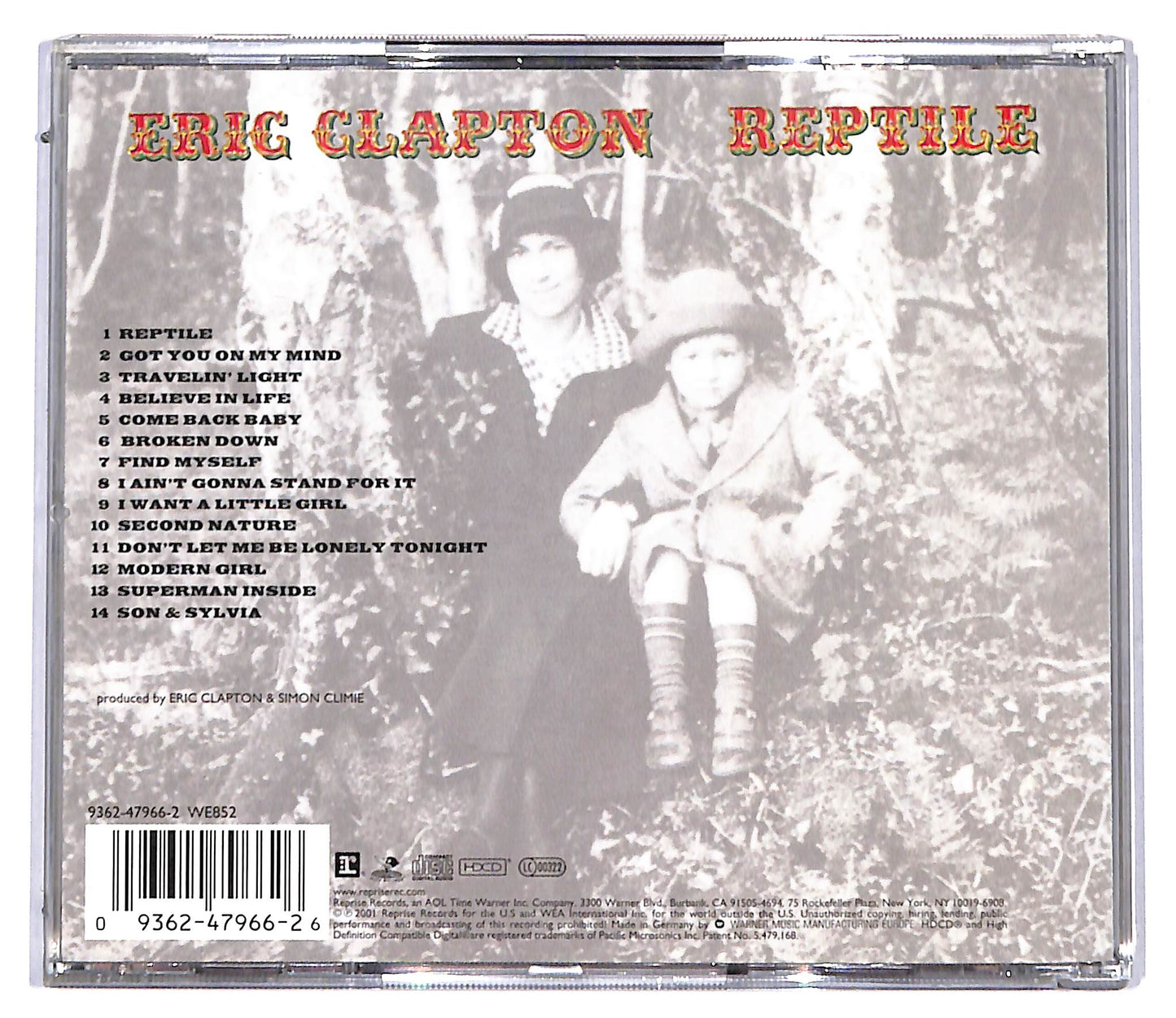 EBOND Eric Clapton - Reptile CD CD097238