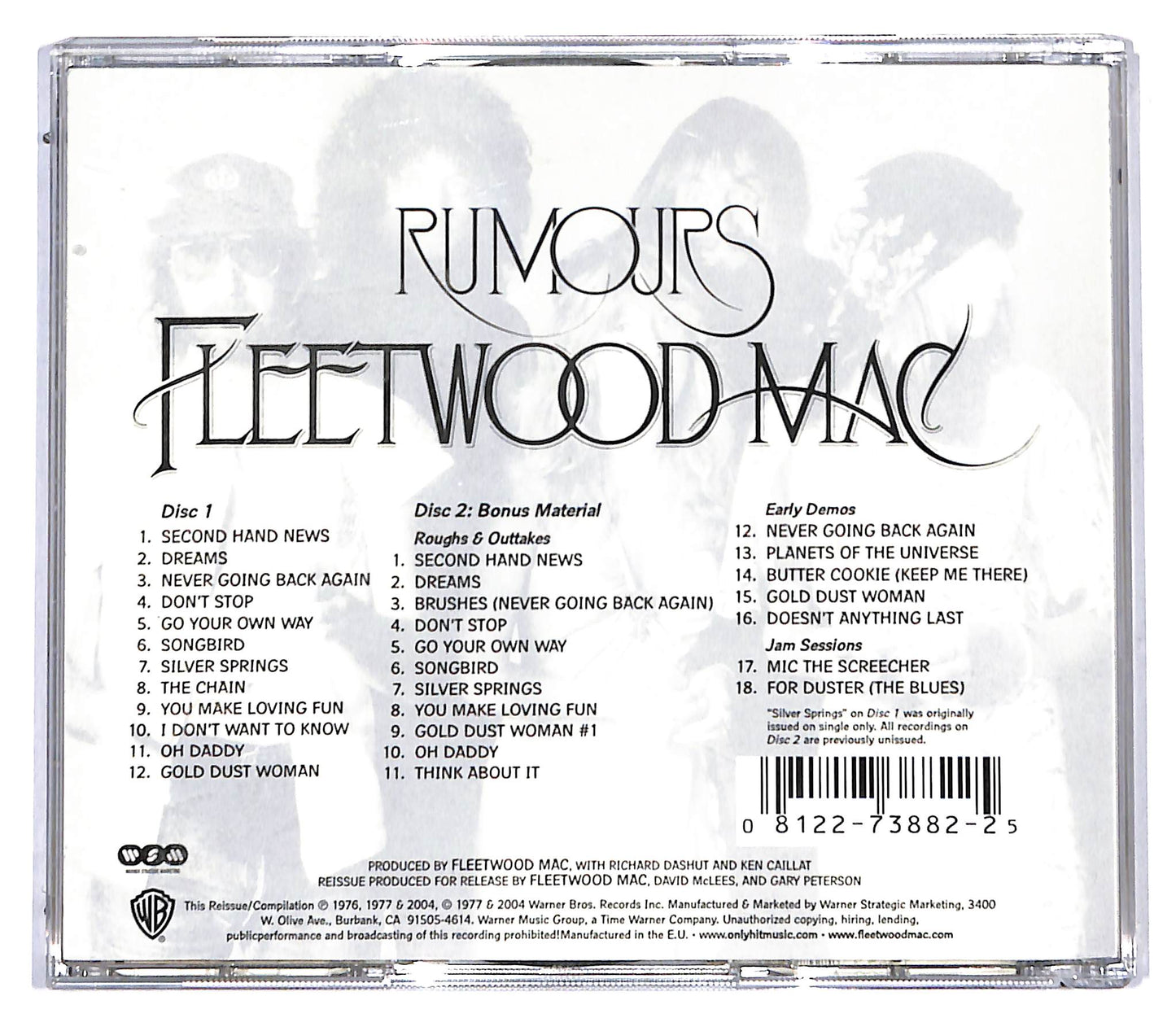 EBOND Fleetwood Mac - Rumours CD CD097243