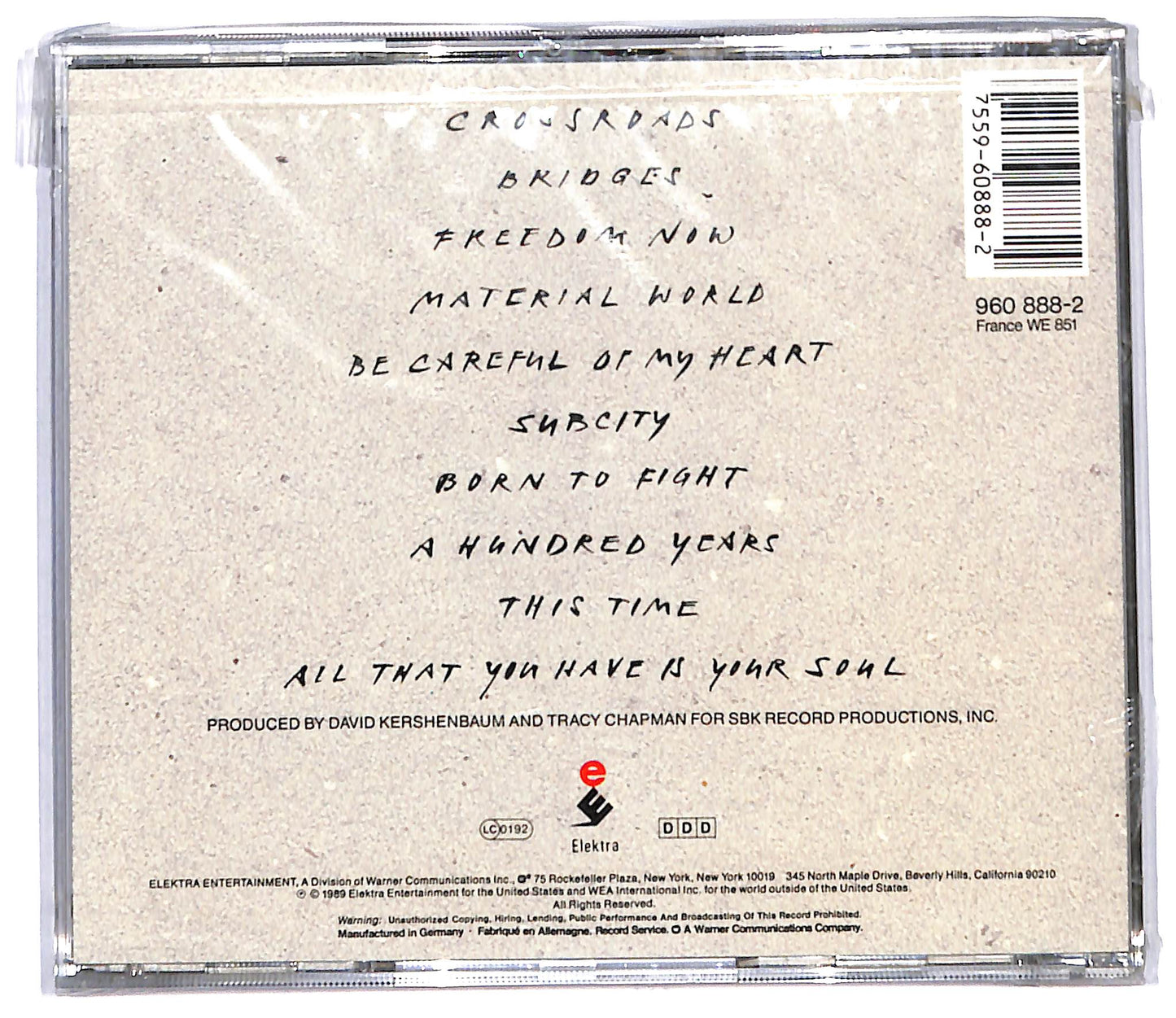 EBOND Tracy Chapman - Crossroads CD CD097245